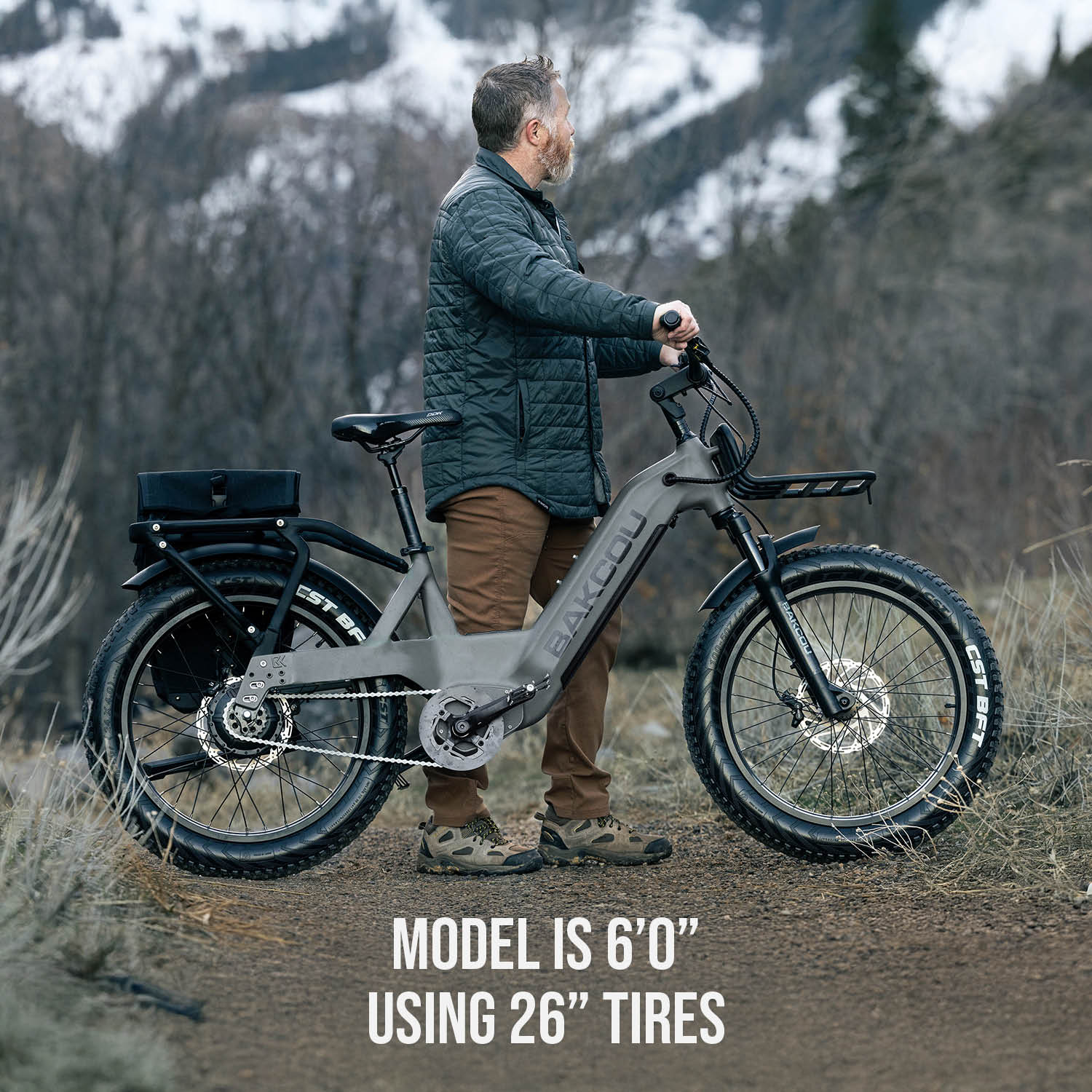 BAKCOU - FLATLANDER SD (Super Duty) 2025 Series Elite 52V 750W