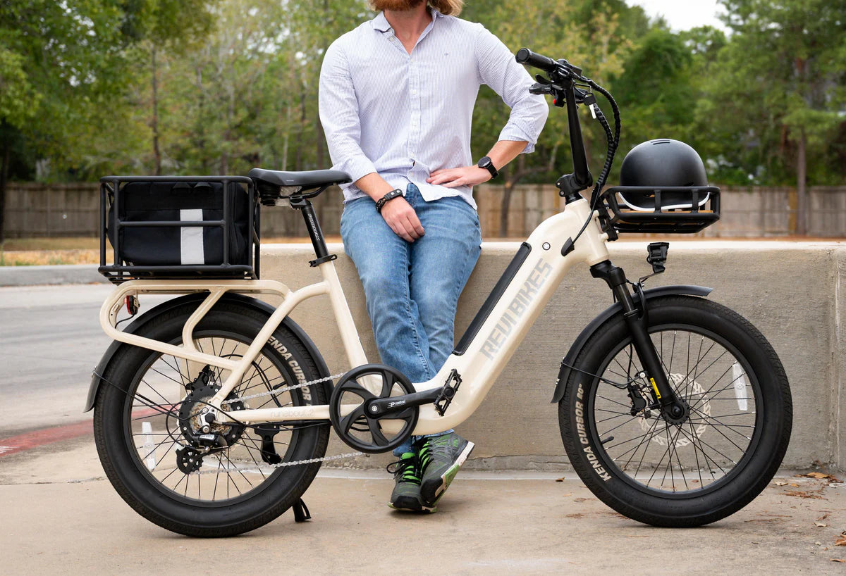 REVI BIKES - Runabout.2 Step-Thru Electric Bike 52V 750W 25MPH