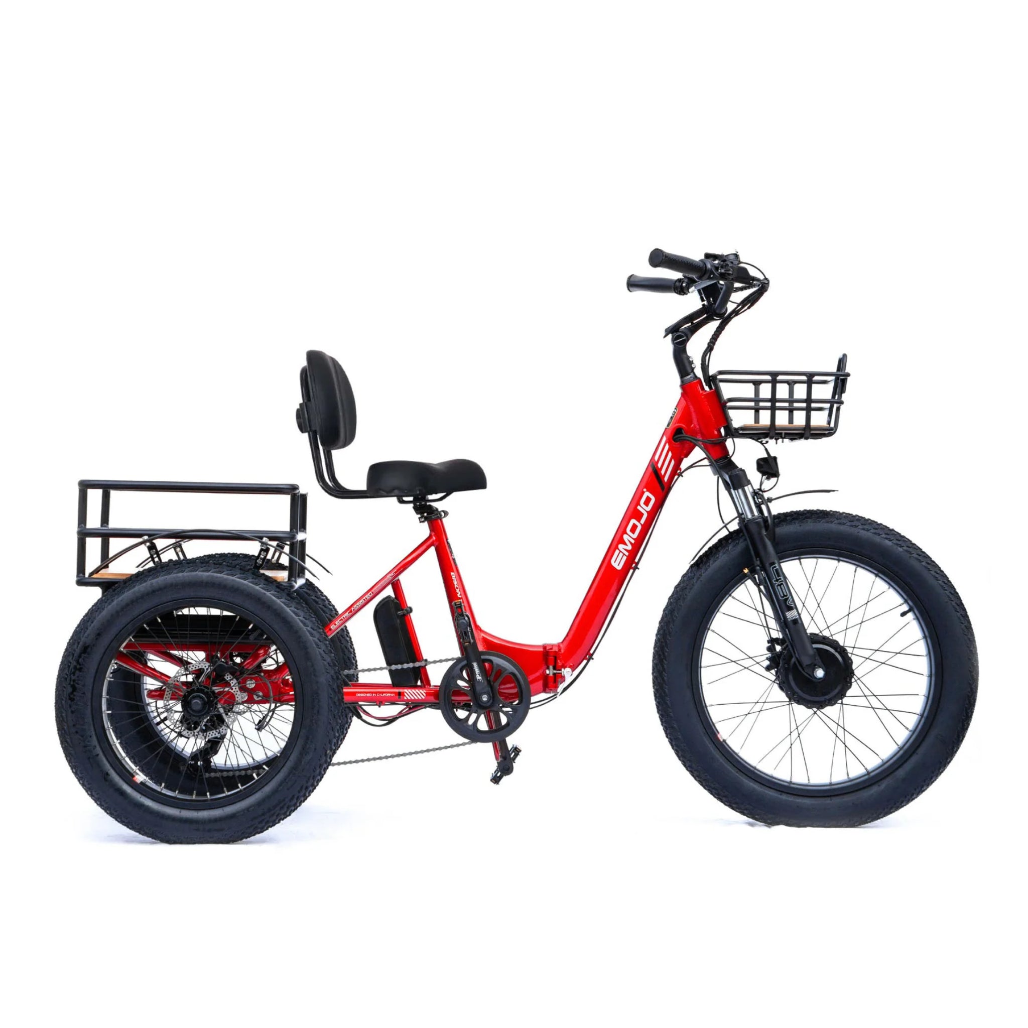 EMOJO - Bison Pro, Electric Trike, 48V/28Ah 750W 20 MPH
