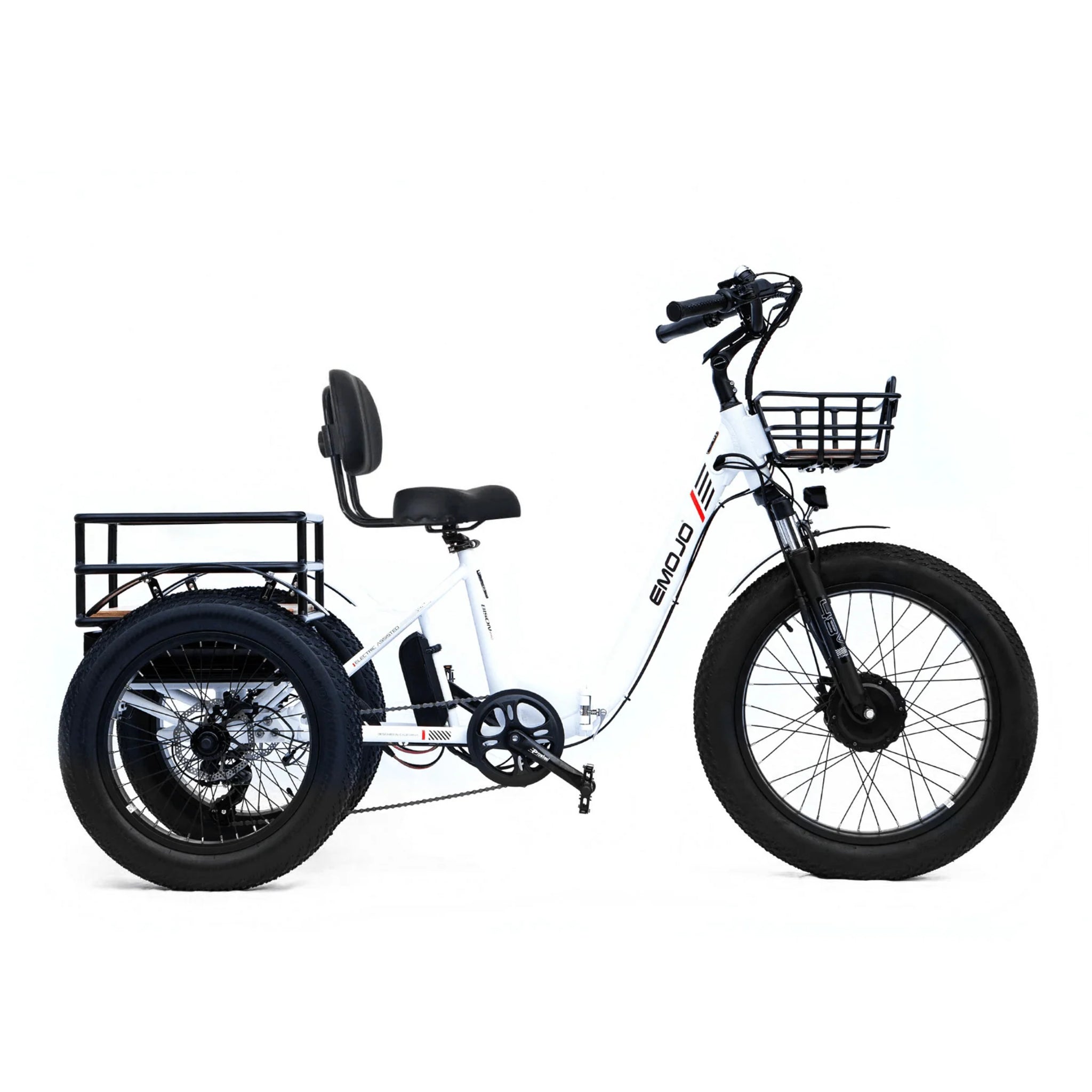 EMOJO - Bison Pro, Electric Trike, 48V/28Ah 750W 20 MPH