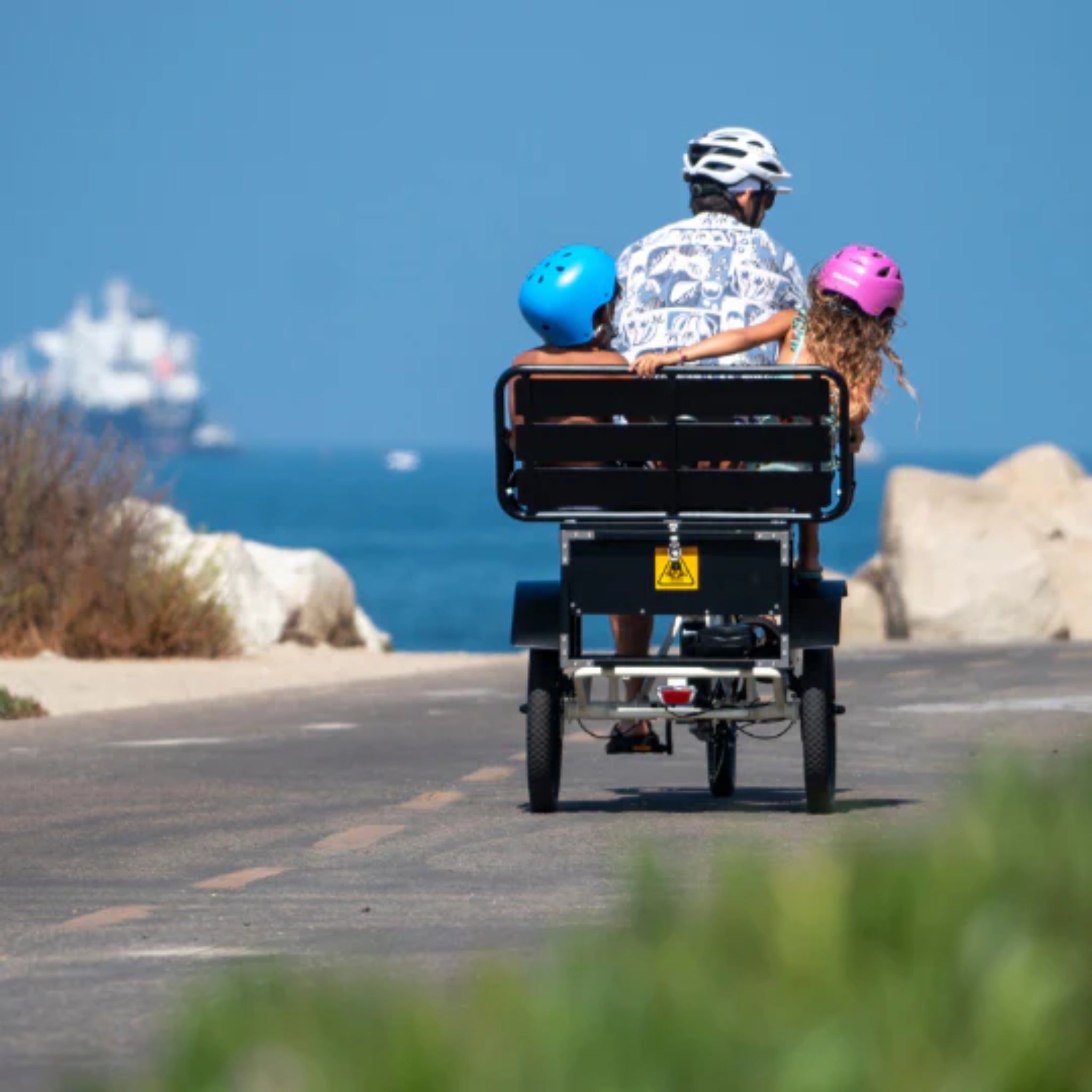 EMOJO - Bull Urban Cruiser Electric Trikes, 48V/14Ah 500W, 20 Mph