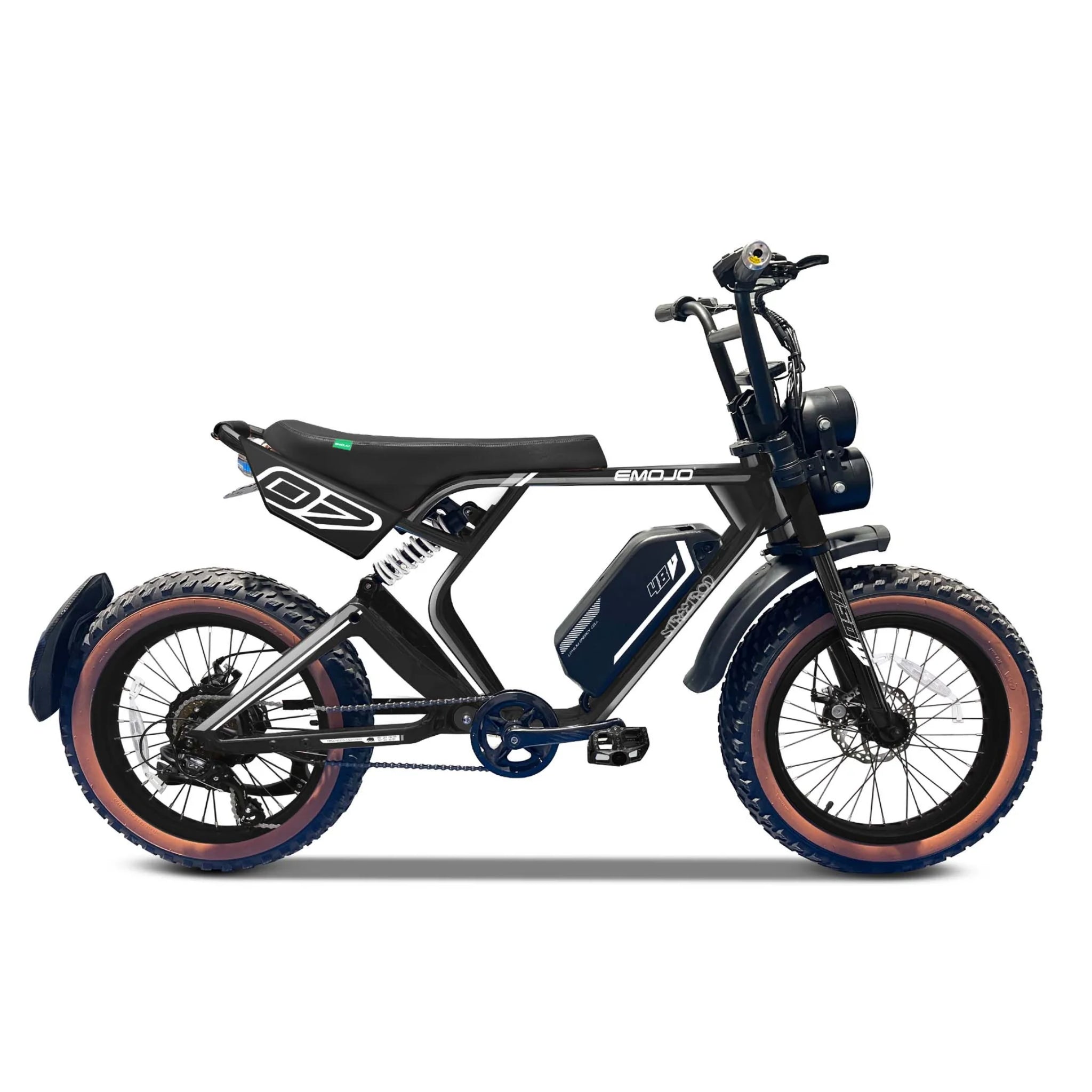 EMOJO - Streetrod Electric Bikes, 48V/20Ah 750W, 20 Mph