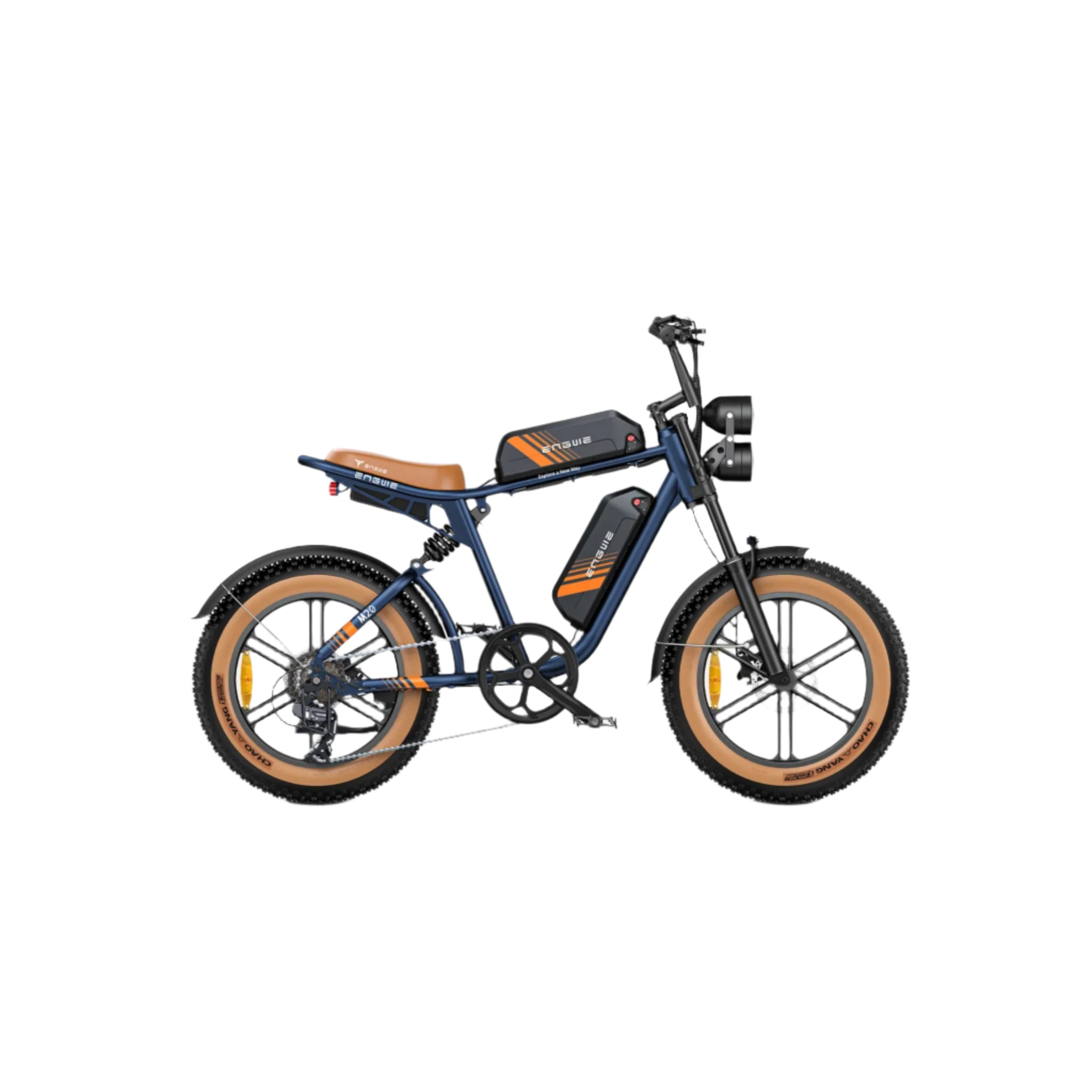 ENGWE - M20 2.0, Full Suspension Electric Bike 52V 1200W 28MPH