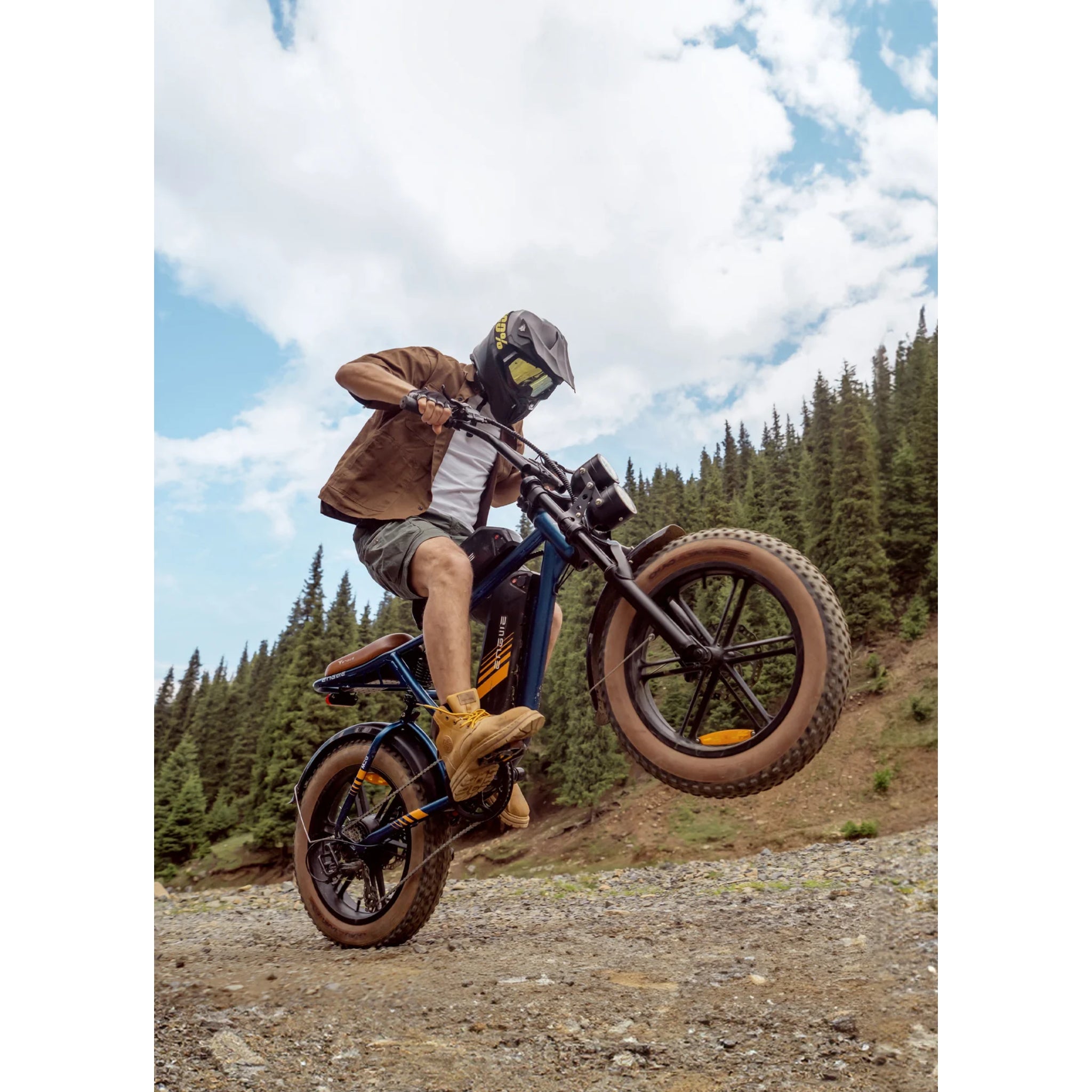 ENGWE - M20 2.0, Full Suspension Electric Bike 52V 1200W 28MPH