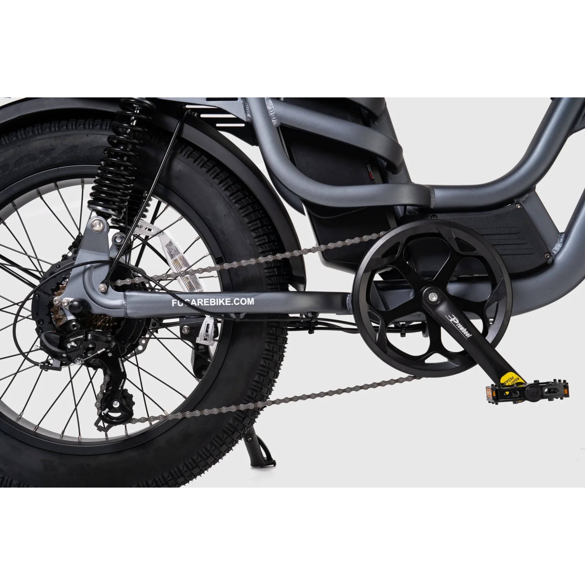FUCARE - Libra, Full Suspension Electric Cargo Bike 48V 750W 28MPH