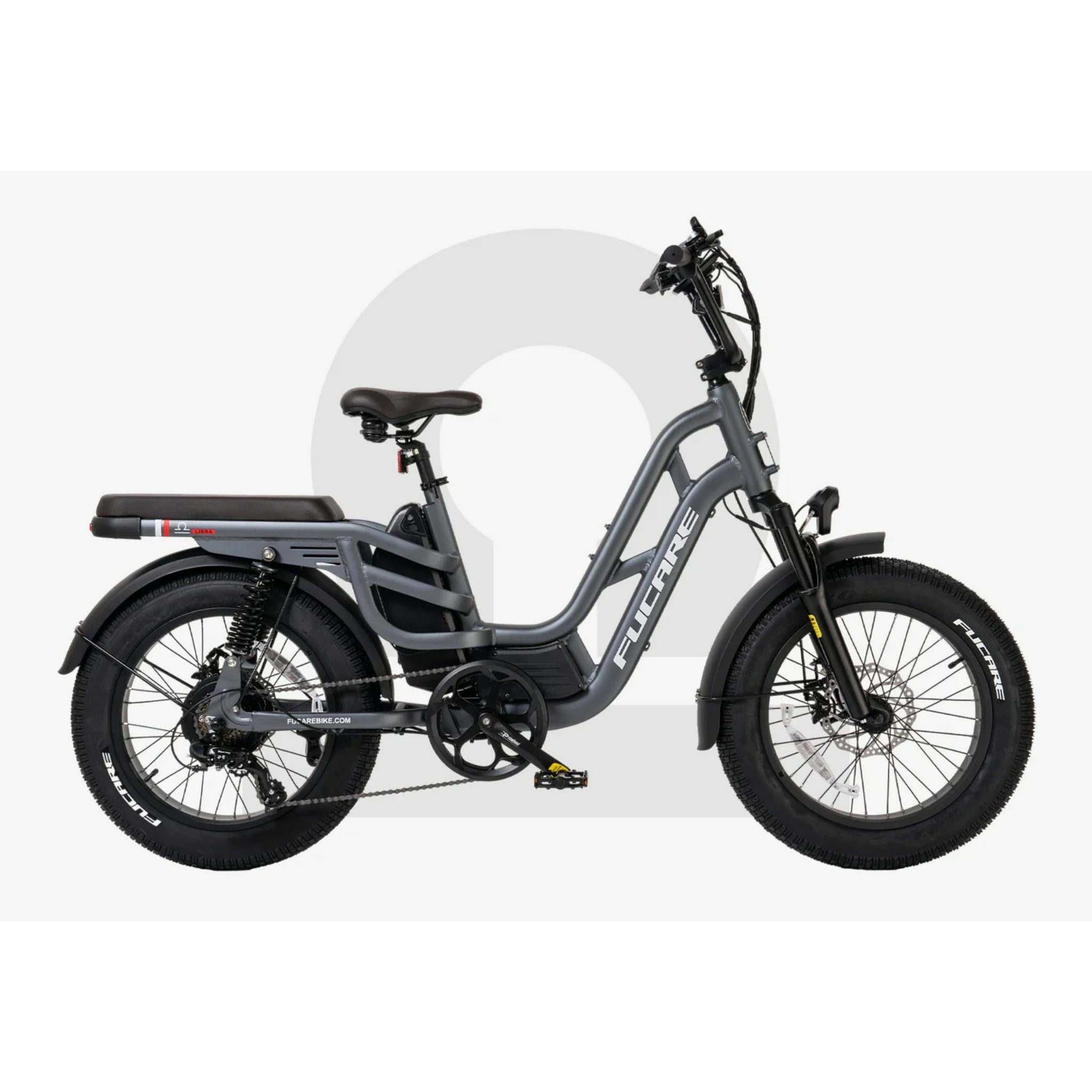 FUCARE - Libra, Full Suspension Electric Cargo Bike 48V 750W 28MPH