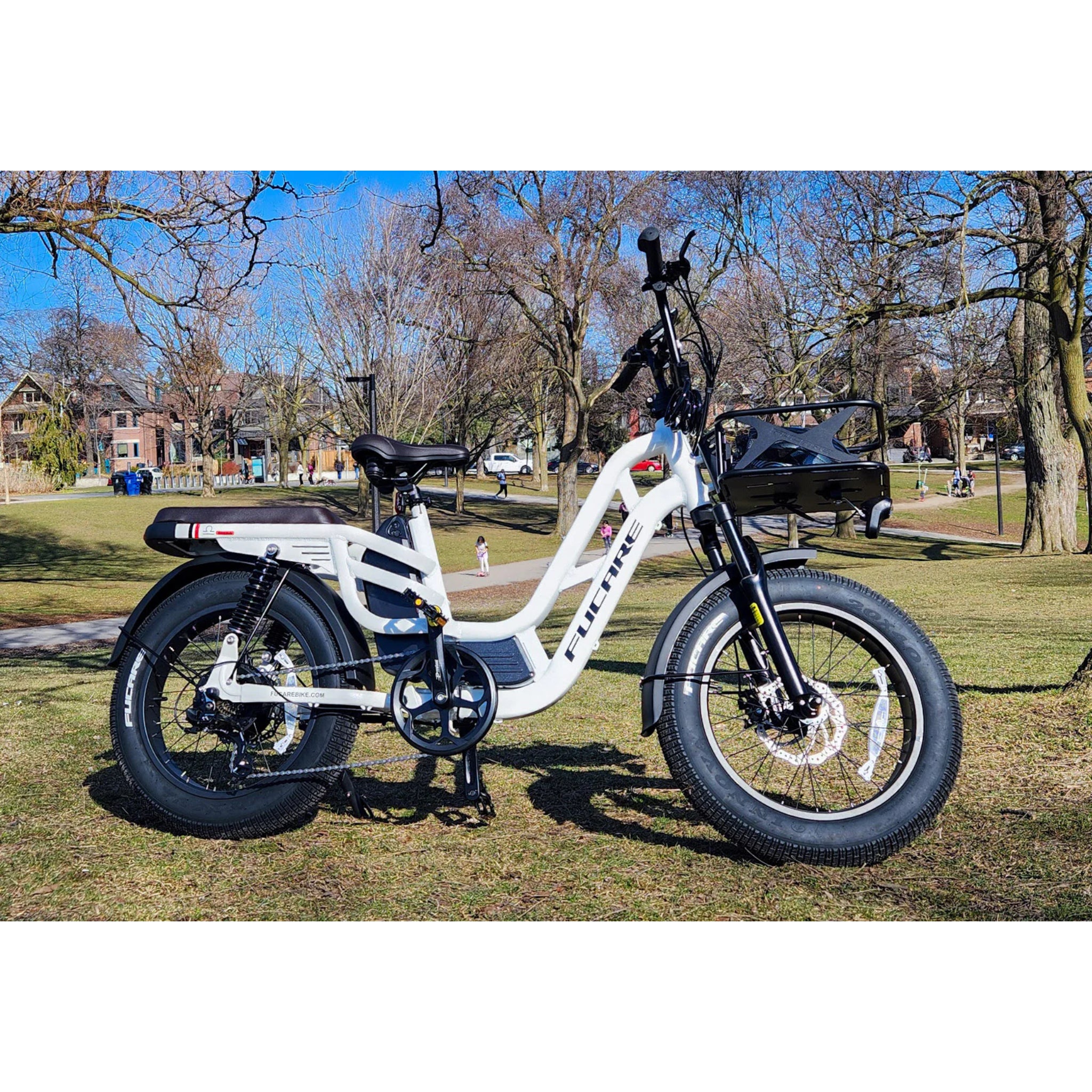 FUCARE - Libra, Full Suspension Electric Cargo Bike 48V 750W 28MPH
