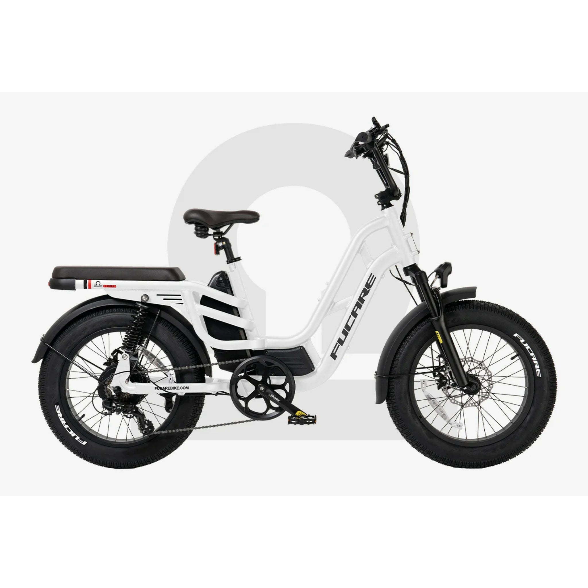 FUCARE - Libra, Full Suspension Electric Cargo Bike 48V 750W 28MPH