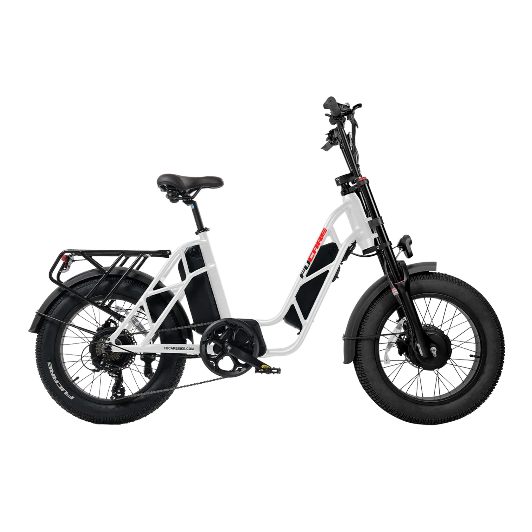 FUCARE - GEMINI SPORT, Dual Motor Dual Battery Step-Through E-Bike