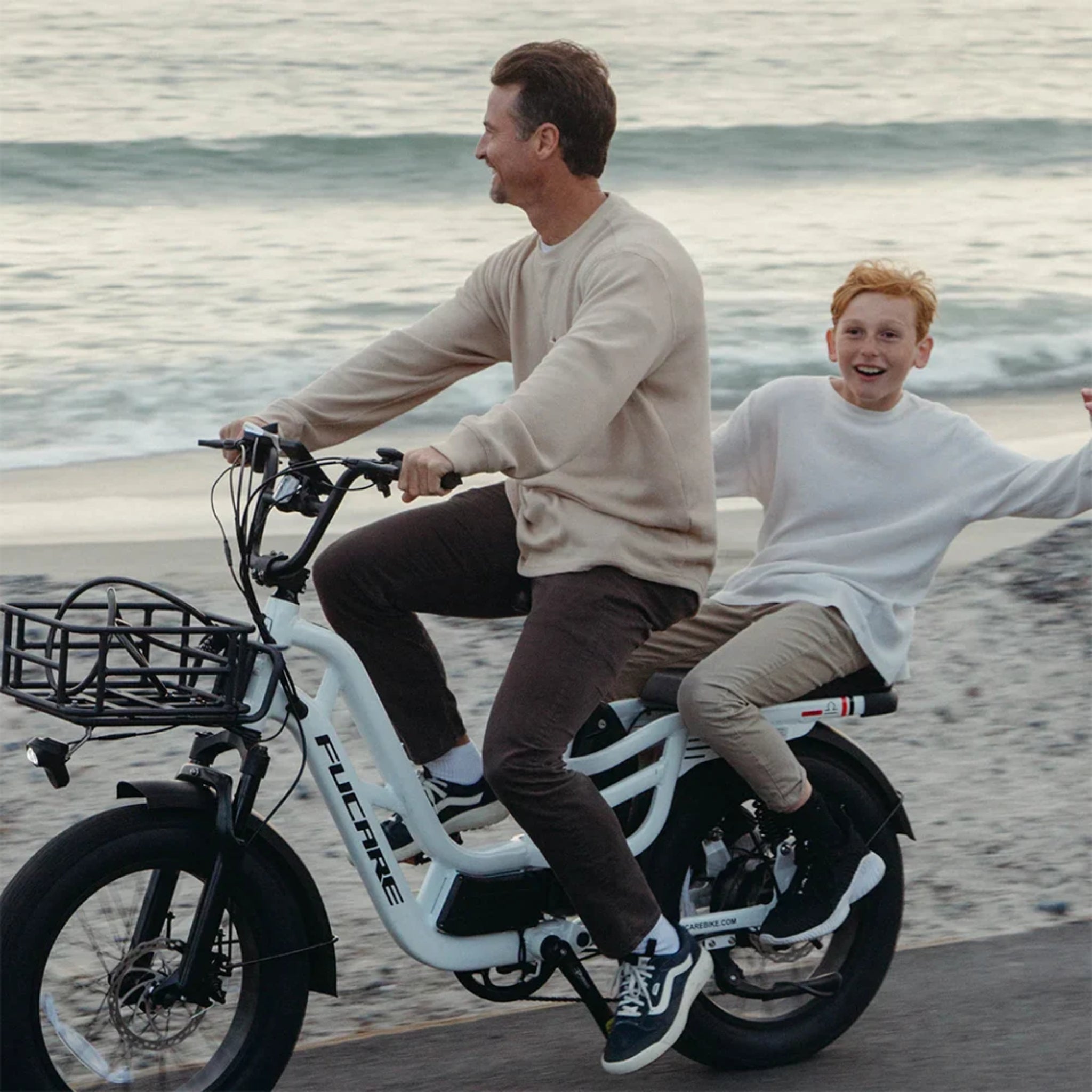FUCARE - Libra, Full Suspension Electric Cargo Bike 48V 750W 28MPH