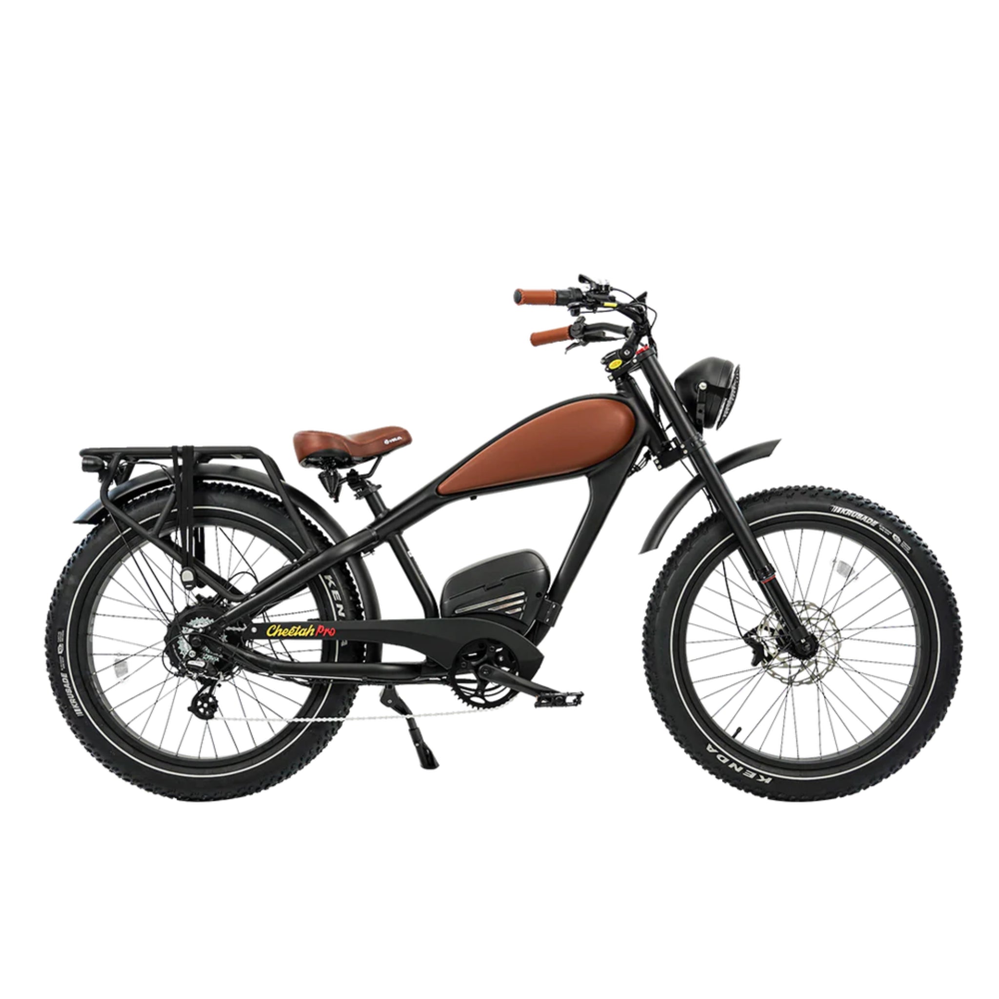 REVI BIKES - Cheetah Pro, Vintage Electric Bike 48V 1000W 33mph