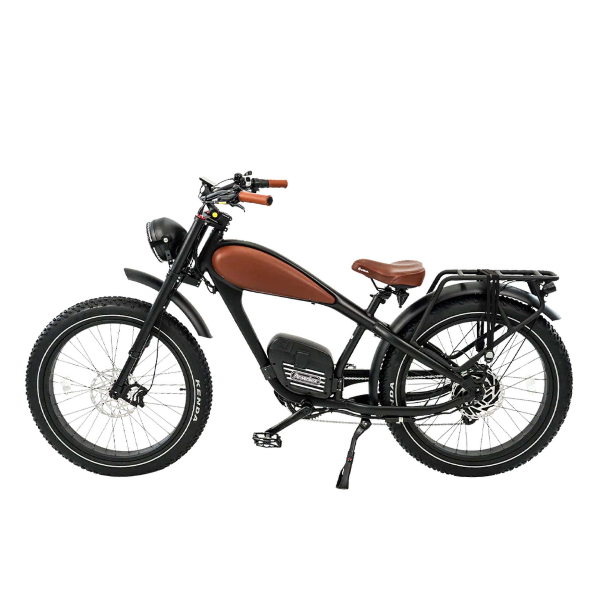 REVI BIKES - Cheetah Pro, Vintage Electric Bike 48V 1000W 33mph