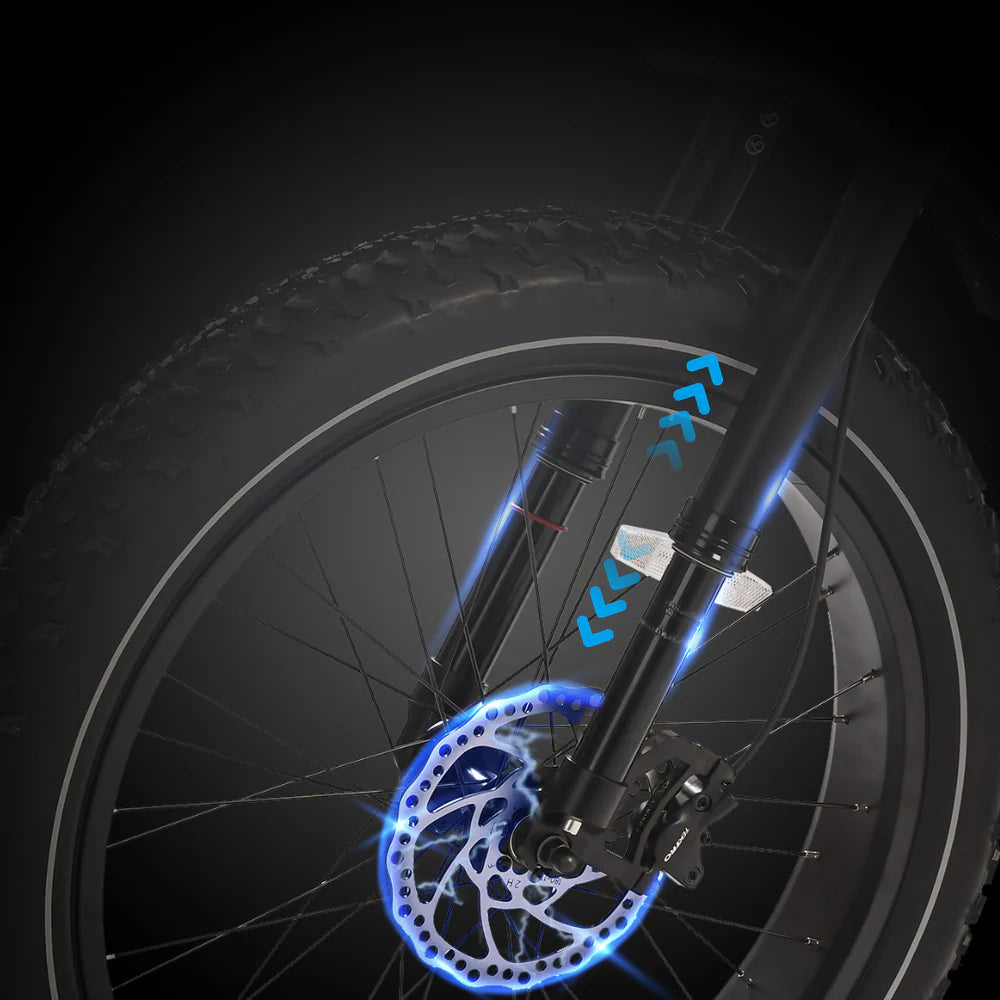 REVI BIKES - Prowler, Vintage Electric Bike 52V 1000W 28mph