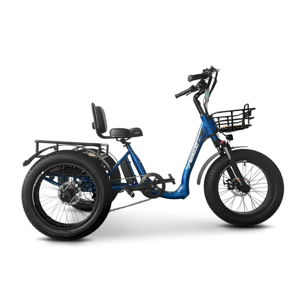 Emojo 750W Bull Trail Fat Tire Electric Bike Trike