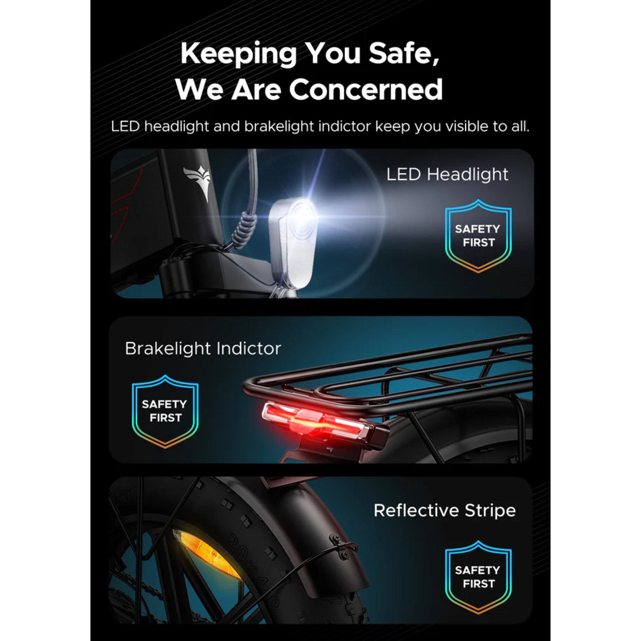 ENGWE - EP-2 Pro Fat Tire Foldable Electric Bike 960W 26MPH