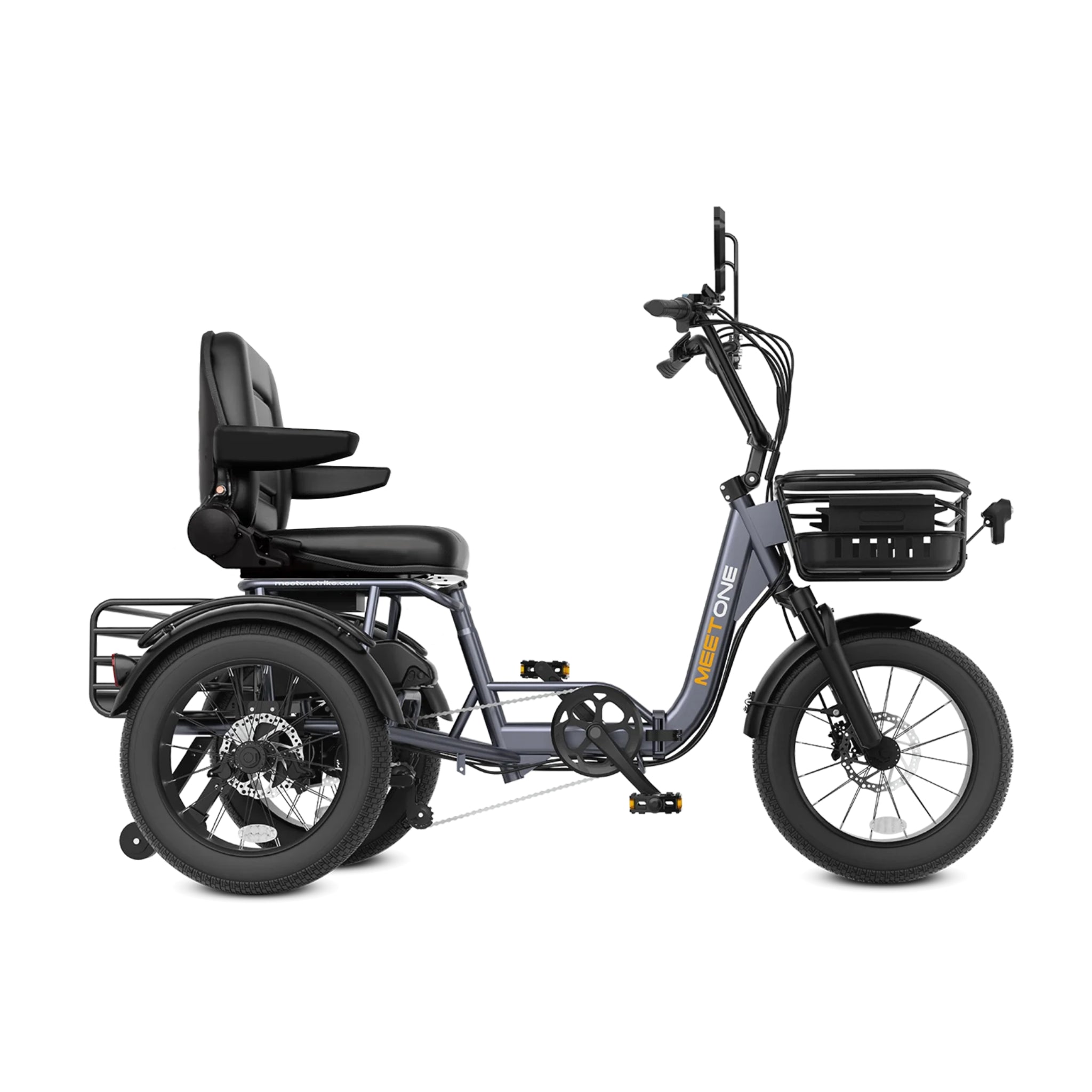MEET ONE - Breeze, Folding Electric Trike 15Ah/720Wh 20 MPH