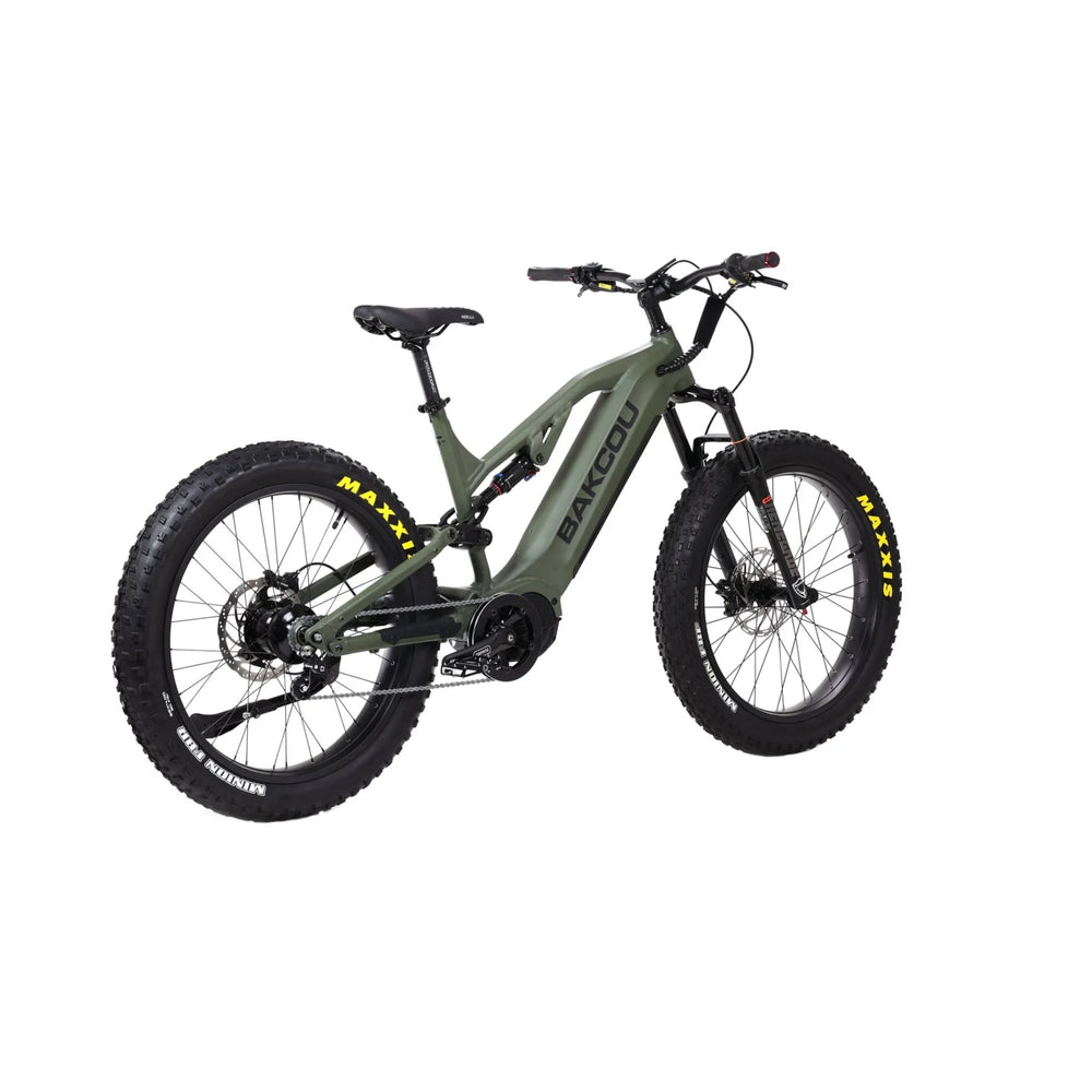 BAKCOU - Scout Jager 2025 Full Suspension Electric Bike 48V 1000W