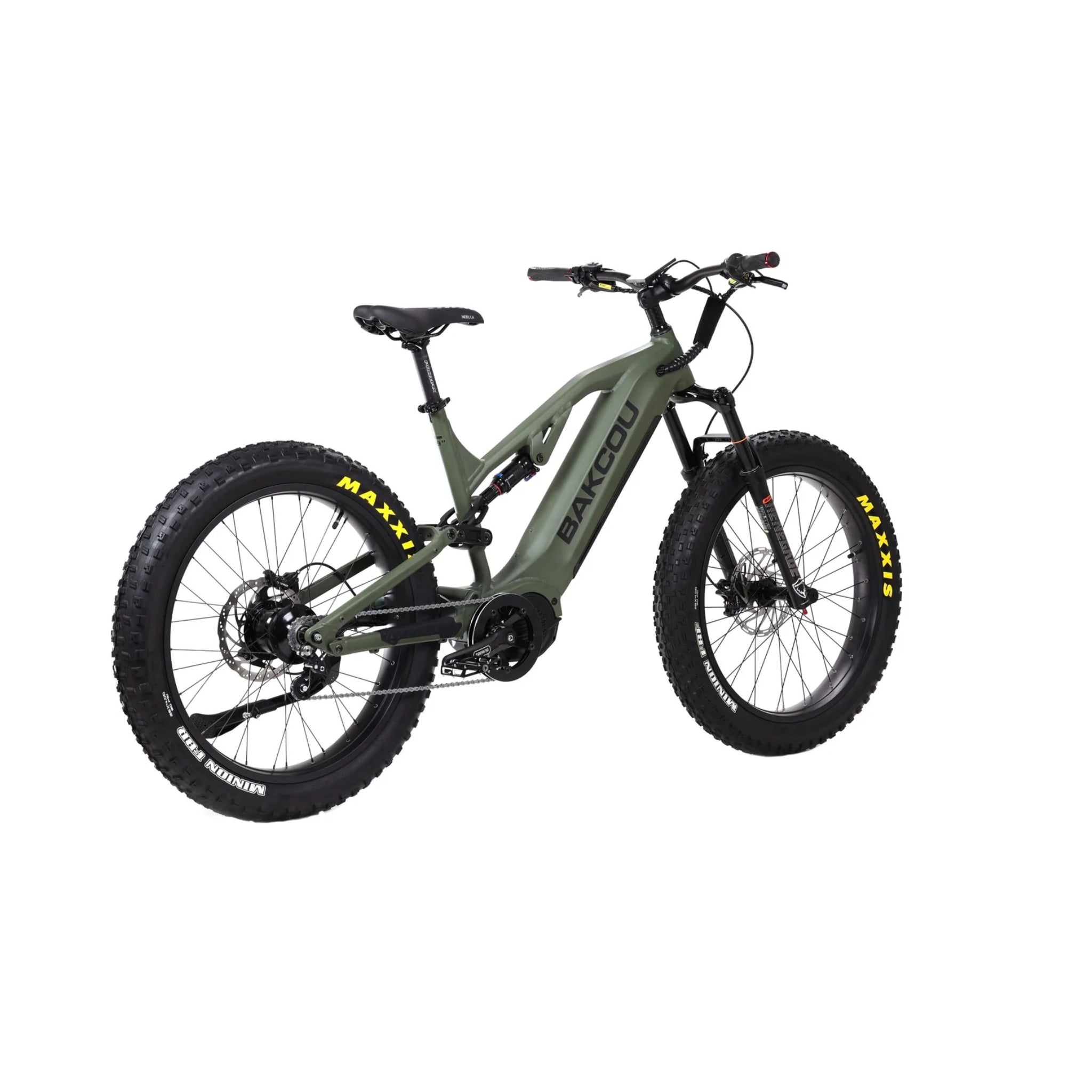 BAKCOU - Scout Jager 2025 Full Suspension Electric Bike 48V 1000W