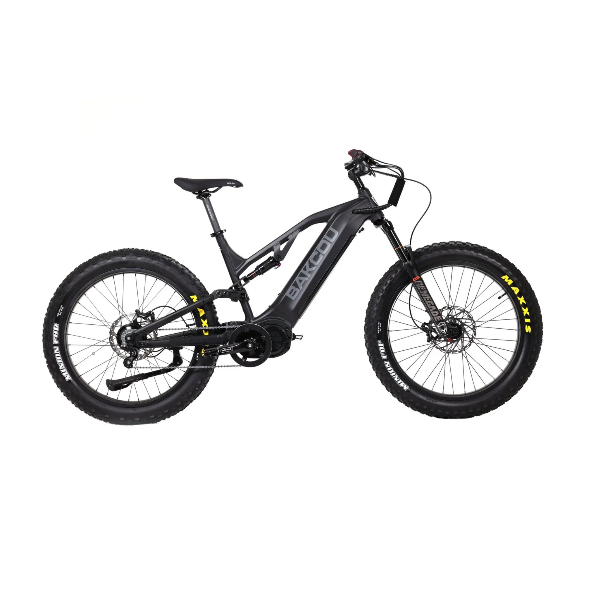 BAKCOU - Scout Jager 2025 Full Suspension Electric Bike 48V 1000W