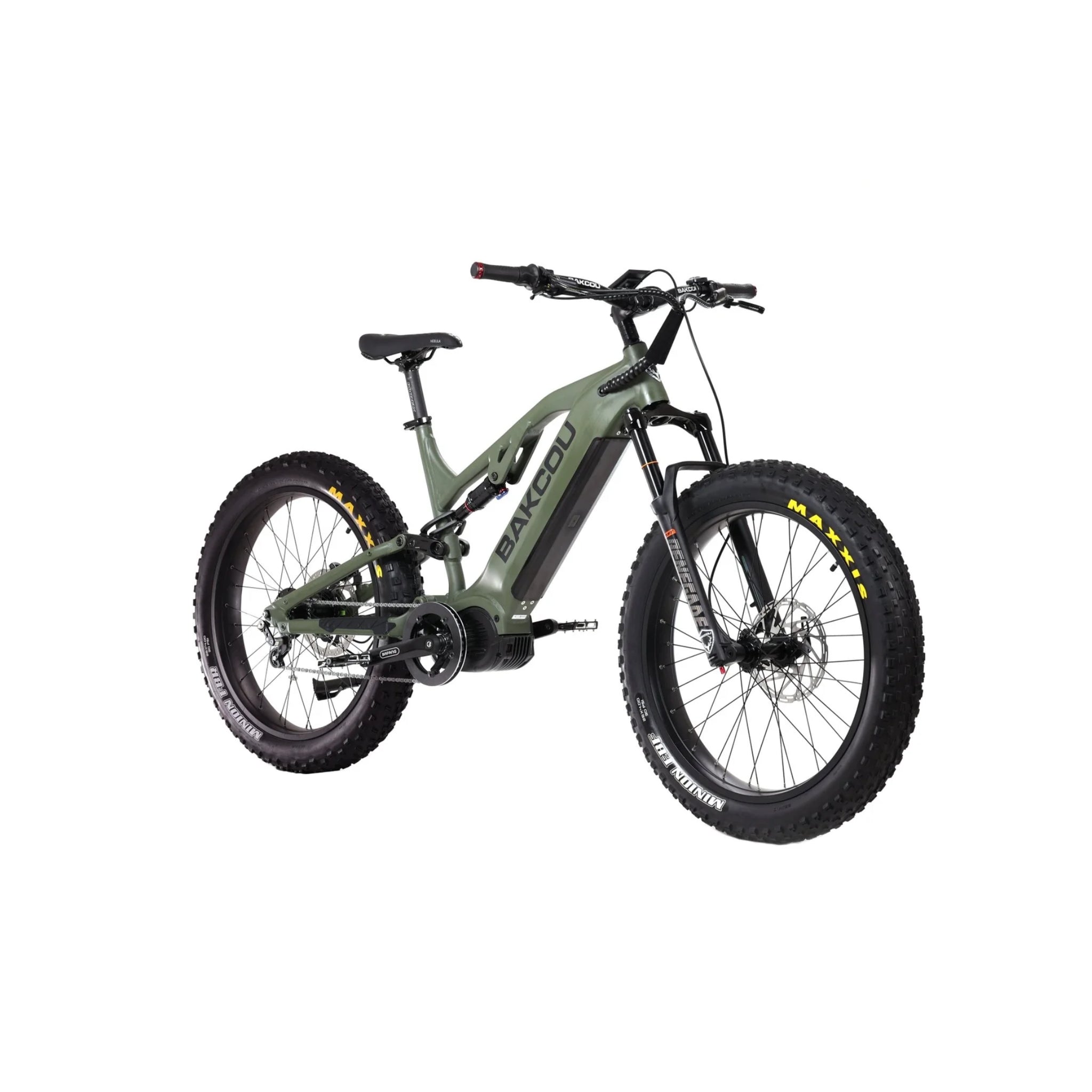 BAKCOU - Scout Jager 2025 Full Suspension Electric Bike 48V 1000W
