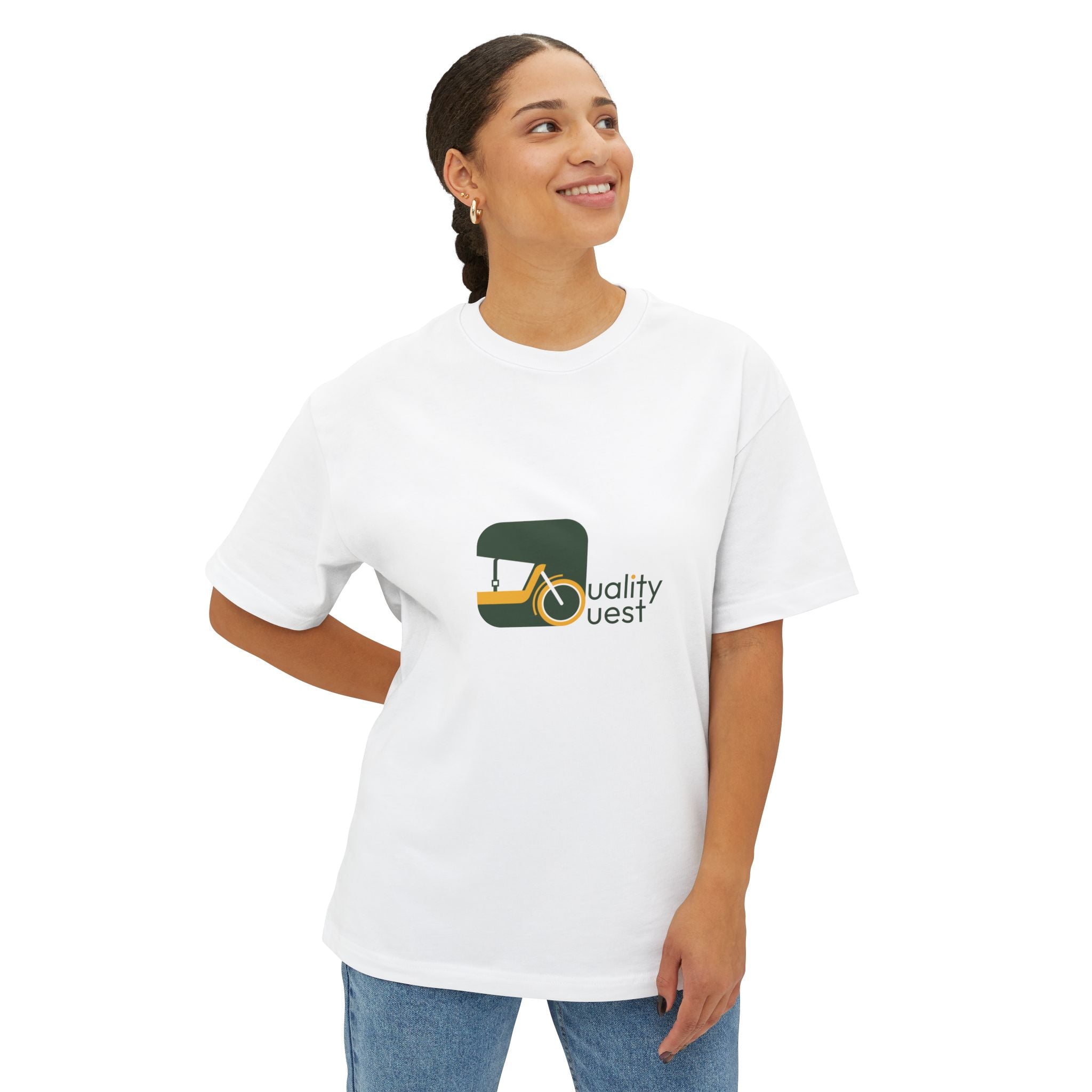 Quality Quest Bikes Tee | Minimal Graphic Shirt