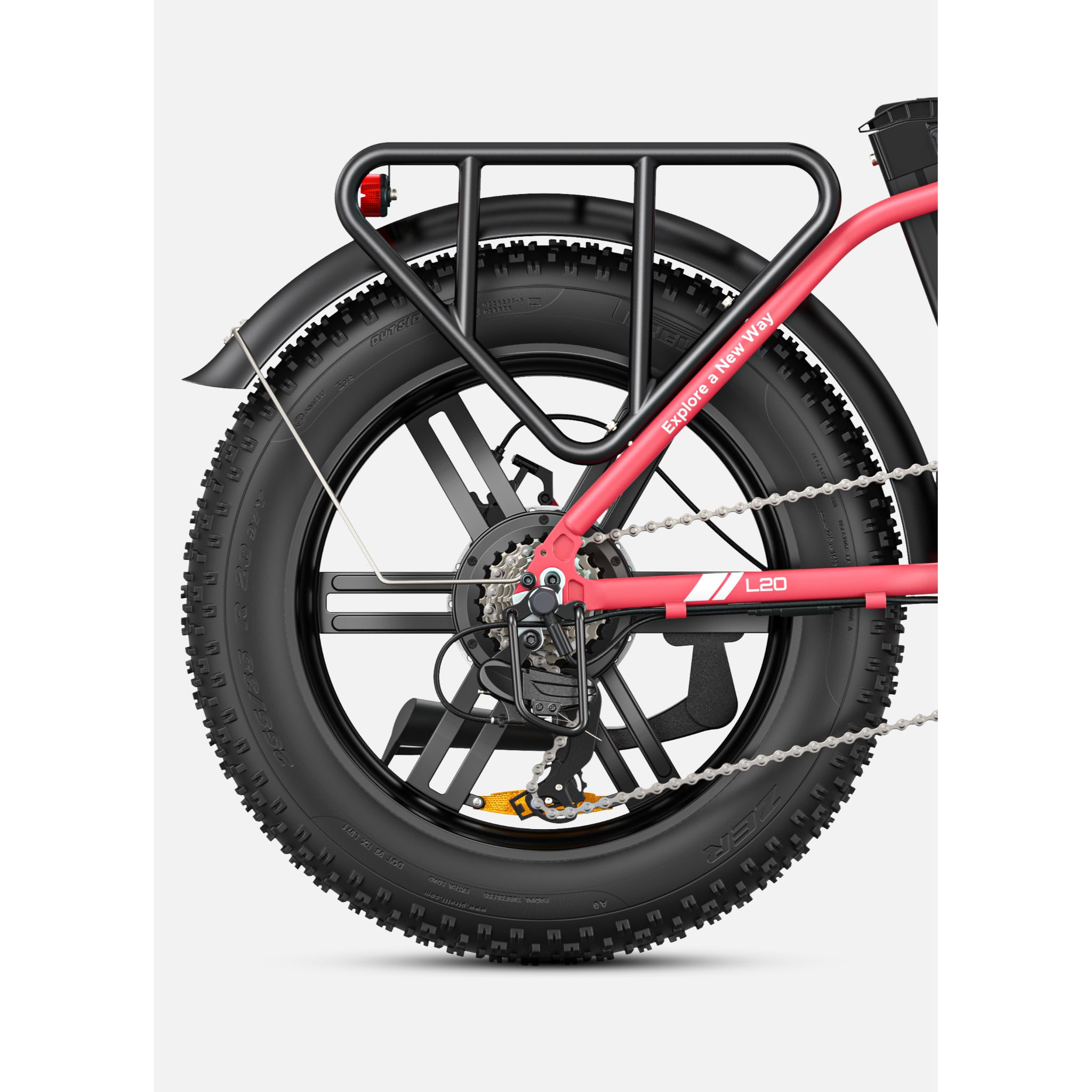 ENGWE - L20, Electric Step-Thru Cargo E-Bike 48V 750W 25MPH