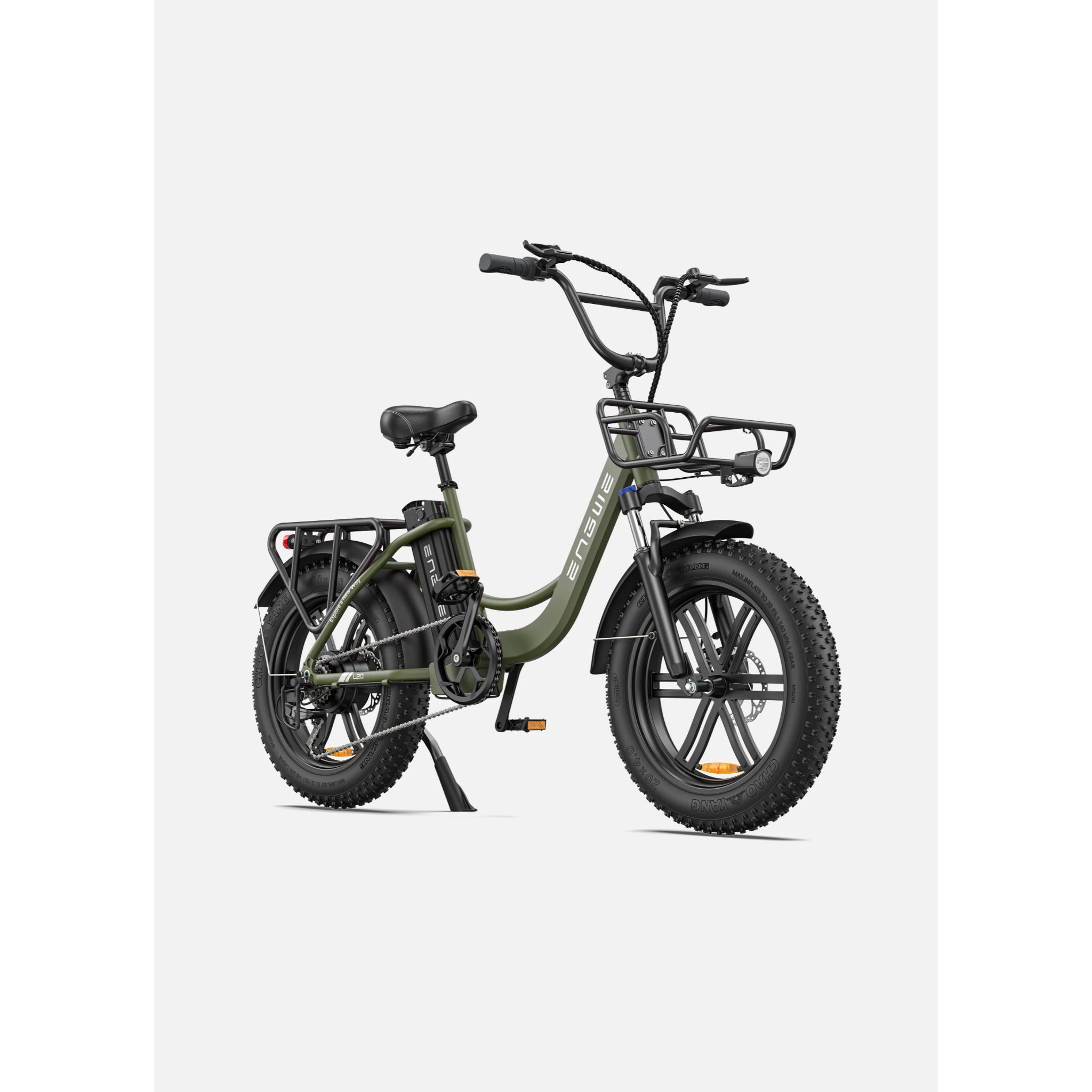 ENGWE - L20, Electric Step-Thru Cargo E-Bike 48V 750W 25MPH