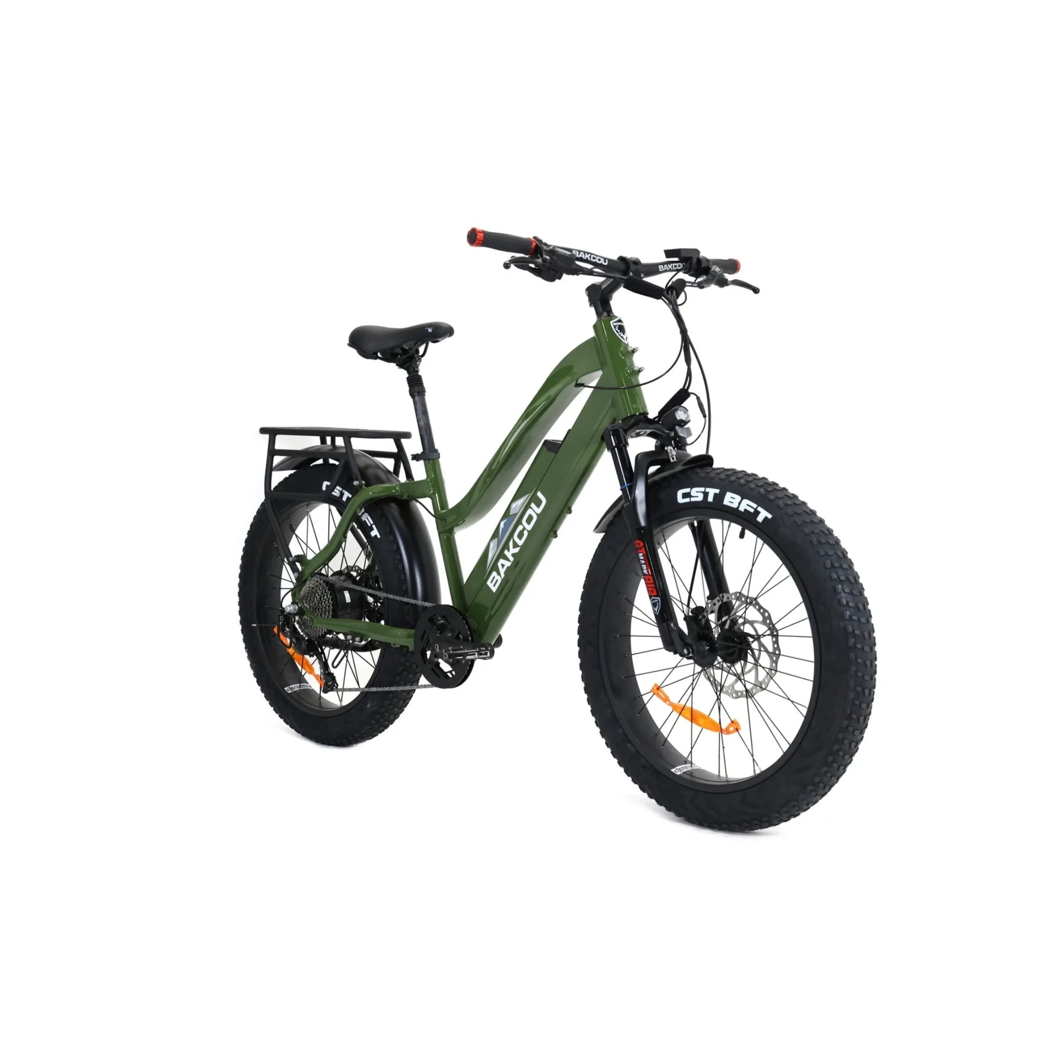 BAKCOU - Flatlander Step-Through (ST) 24" Electric Bike 48V 750W 25MPH