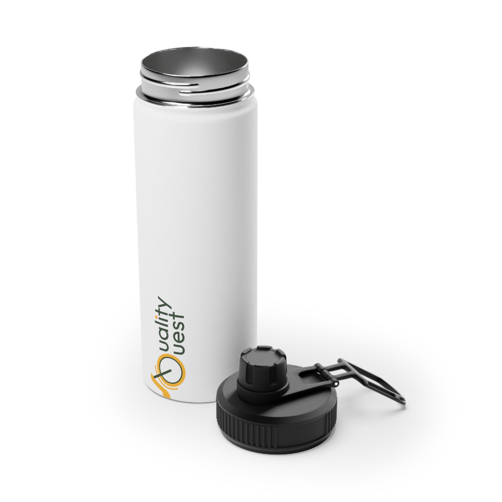 QUALITY QUEST BIKES - Stainless Steel Sports Water Bottle