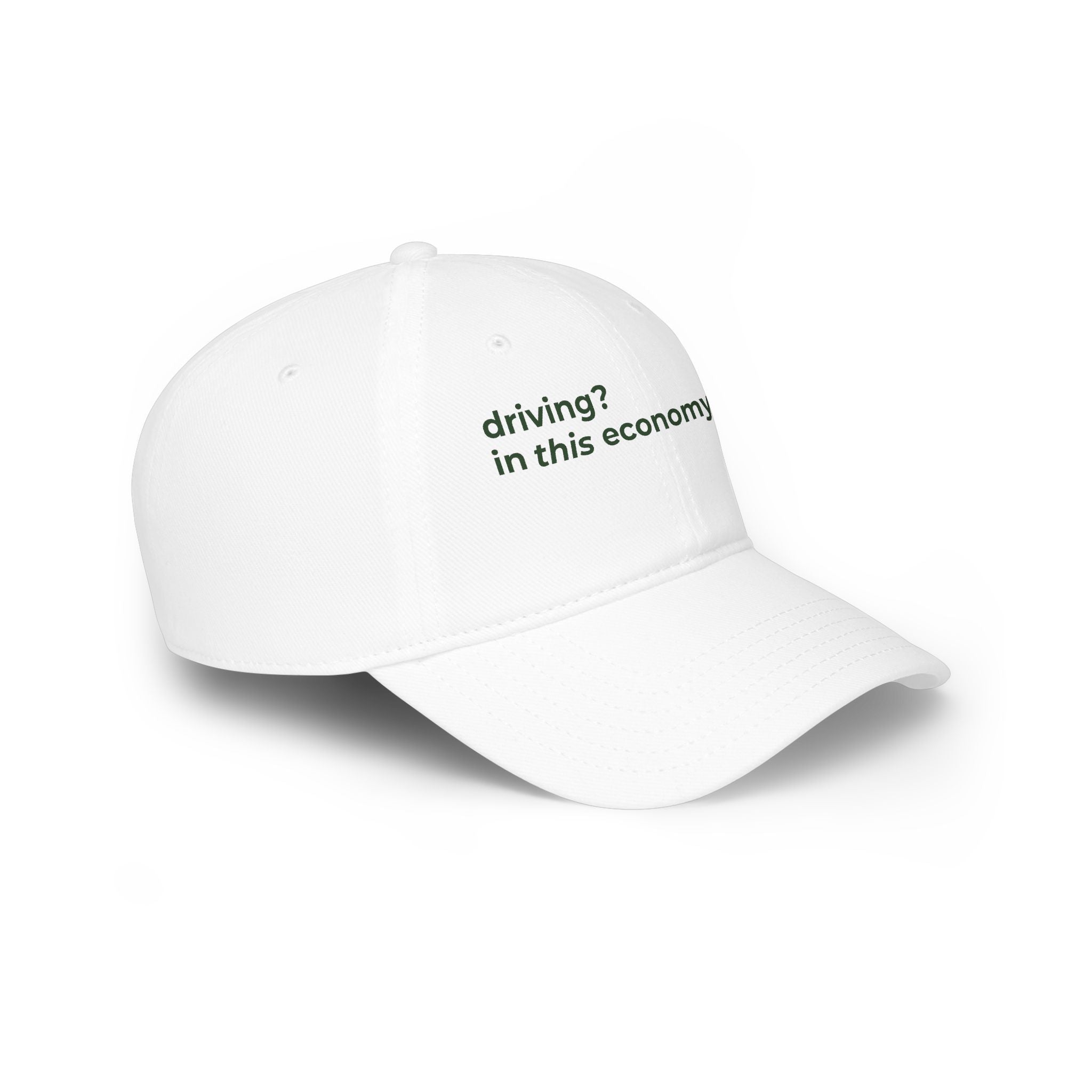 QUALITY QUEST BIKES - Baseball Cap, Driving in this Economy?