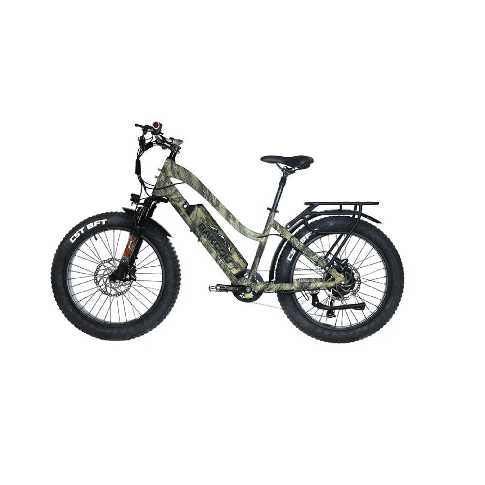 BAKCOU - Flatlander Step-Through (ST) 24" Electric Bike 48V 750W 25MPH