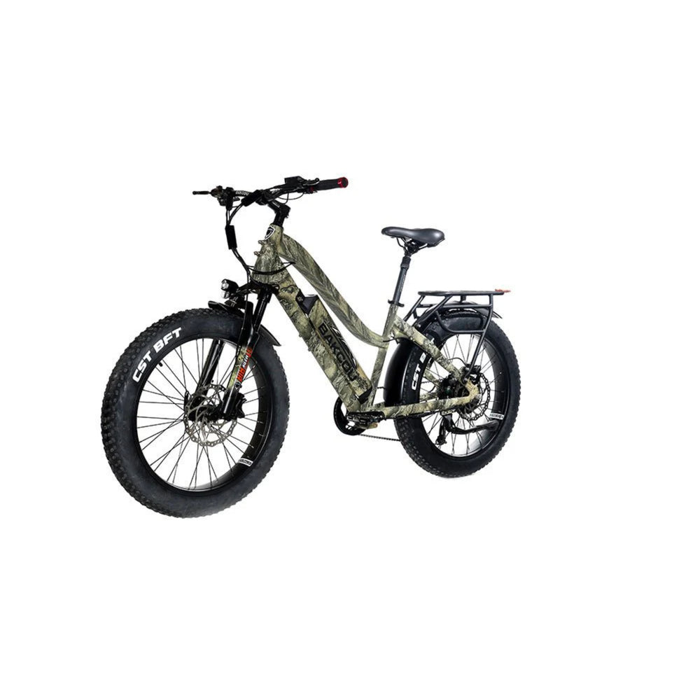 BAKCOU - Flatlander Step-Through (ST) 24" Electric Bike 48V 750W 25MPH