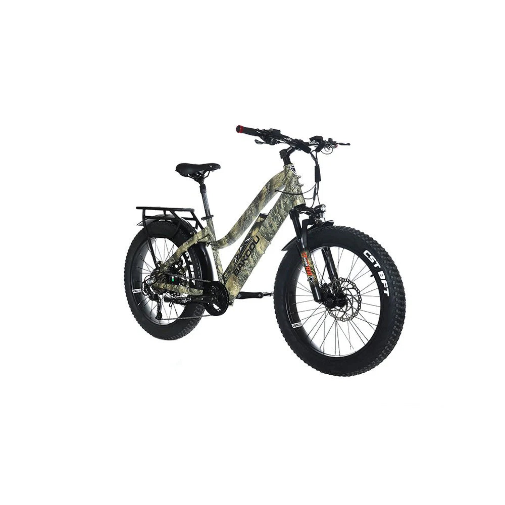 BAKCOU - Flatlander Step-Through (ST) 24" Electric Bike 48V 750W 25MPH