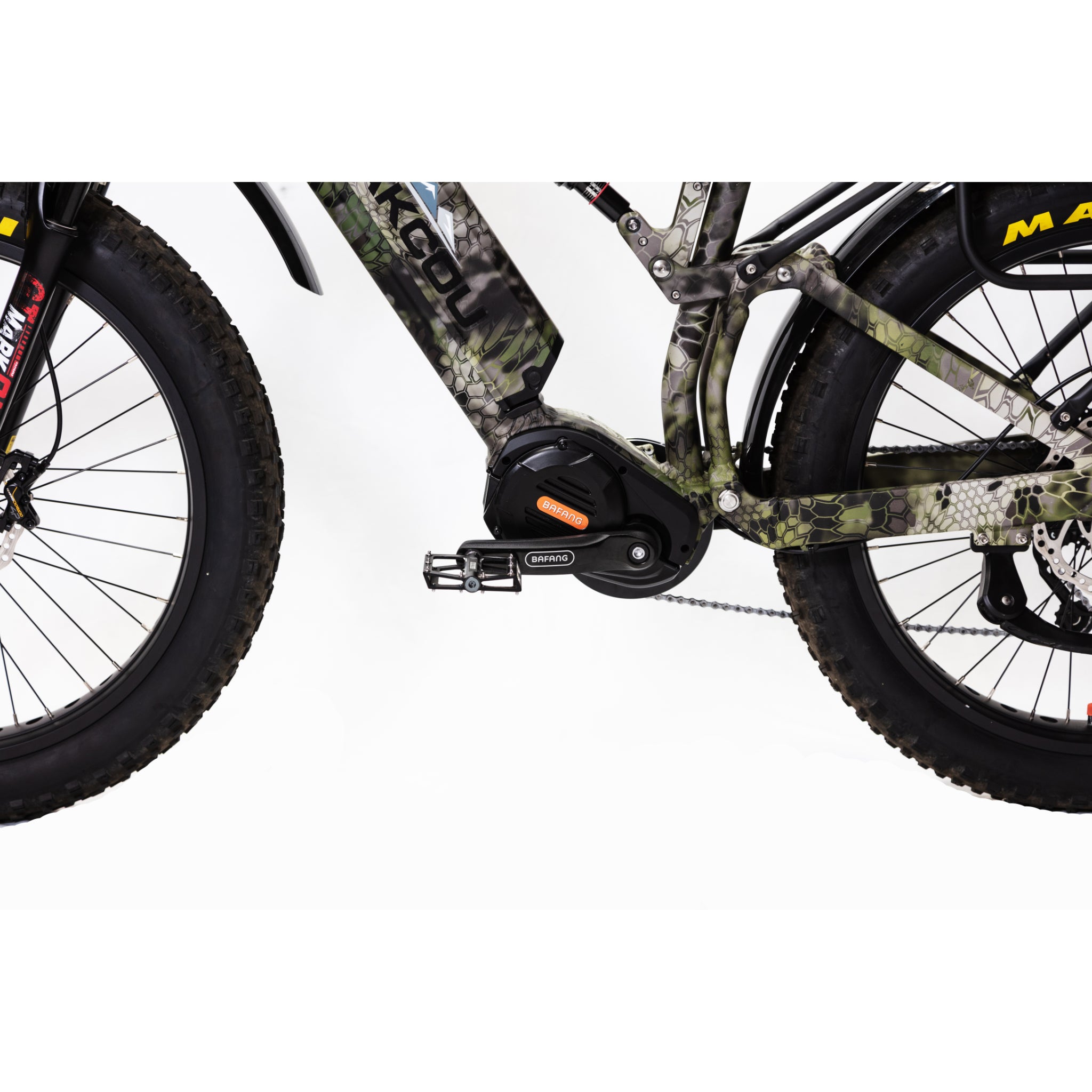 BAKCOU - STORM - Full Suspension Fat Tire Electric Bike 48V 1000W