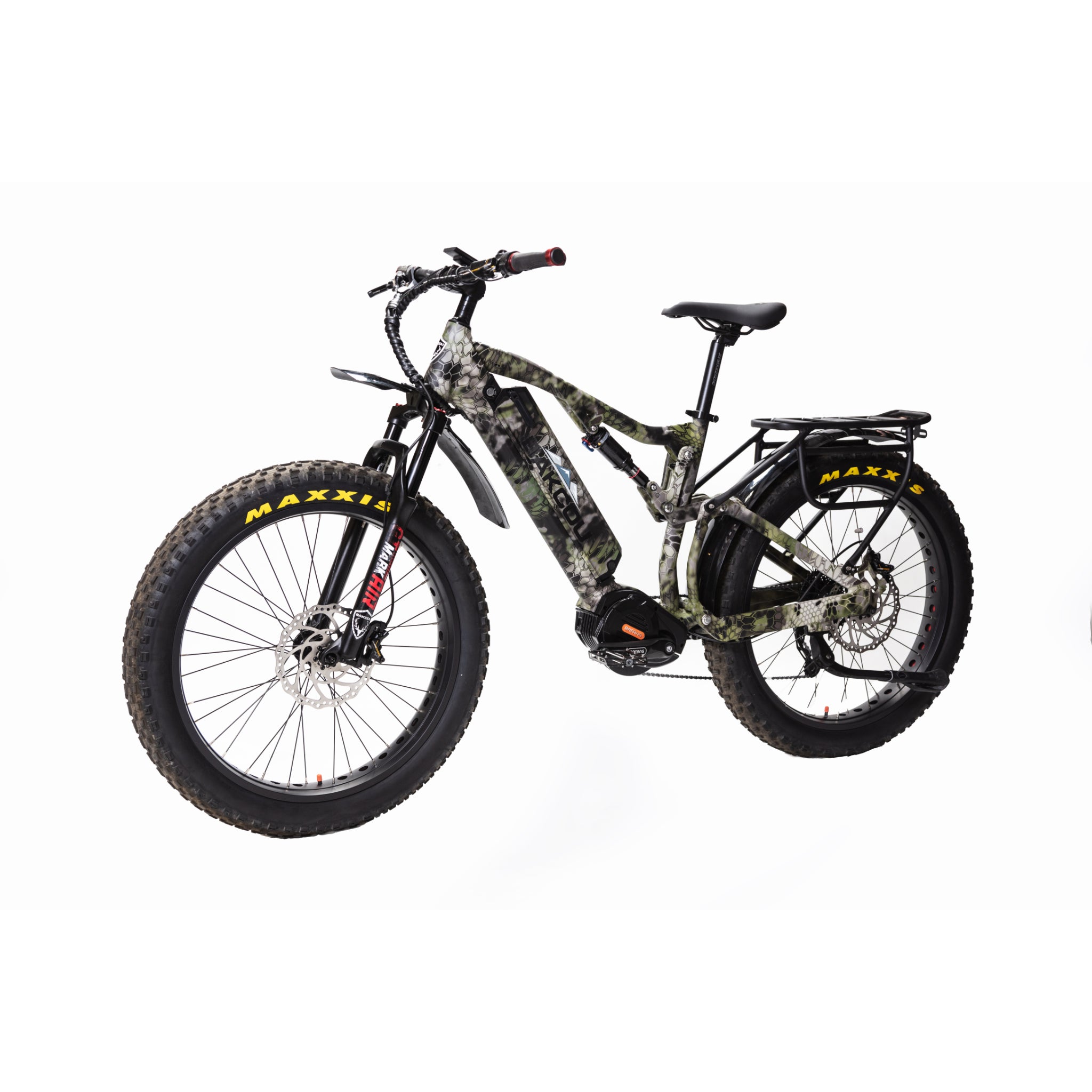 BAKCOU - STORM - Full Suspension Fat Tire Electric Bike 48V 1000W