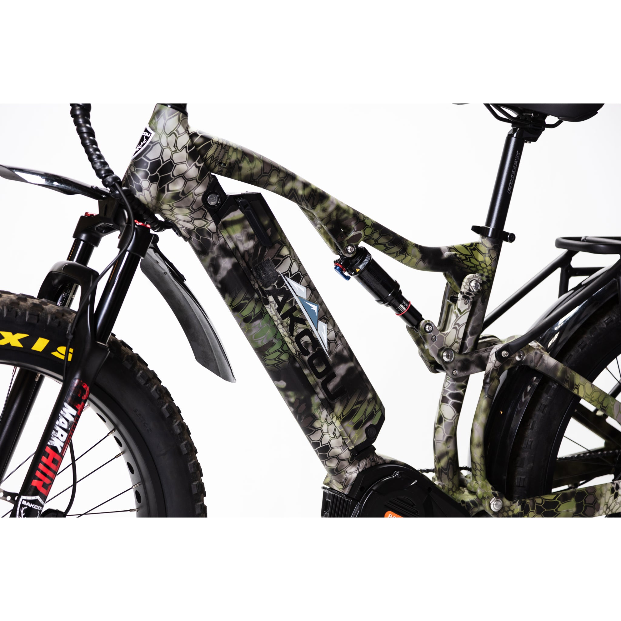 BAKCOU - STORM - Full Suspension Fat Tire Electric Bike 48V 1000W