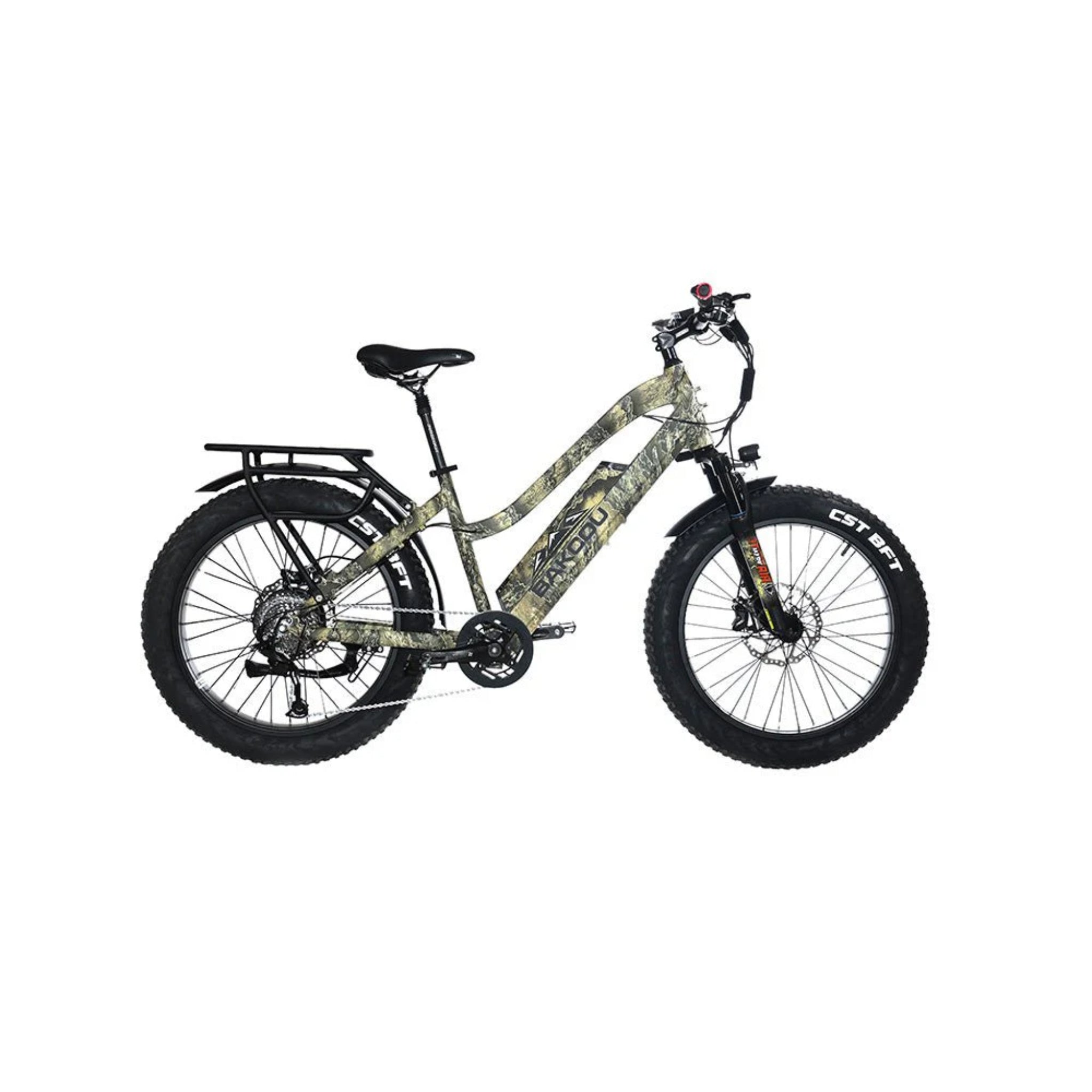 BAKCOU - Flatlander Step-Through (ST) 24" Electric Bike 48V 750W 25MPH