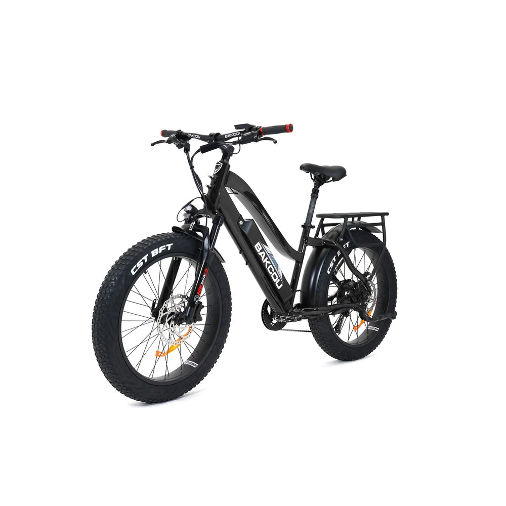 BAKCOU - Flatlander Step-Through (ST) 24" Electric Bike 48V 750W 25MPH