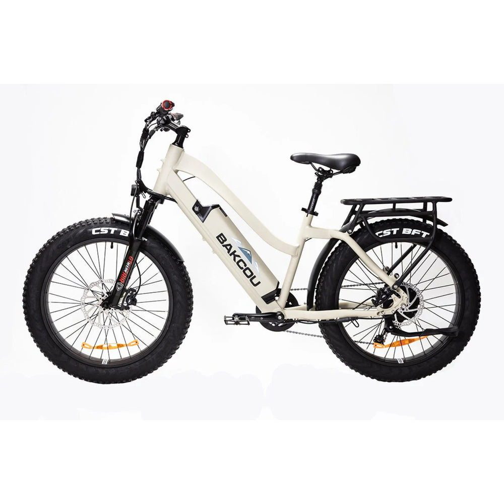 BAKCOU - Flatlander Step-Through (ST) 24" Electric Bike 48V 750W 25MPH