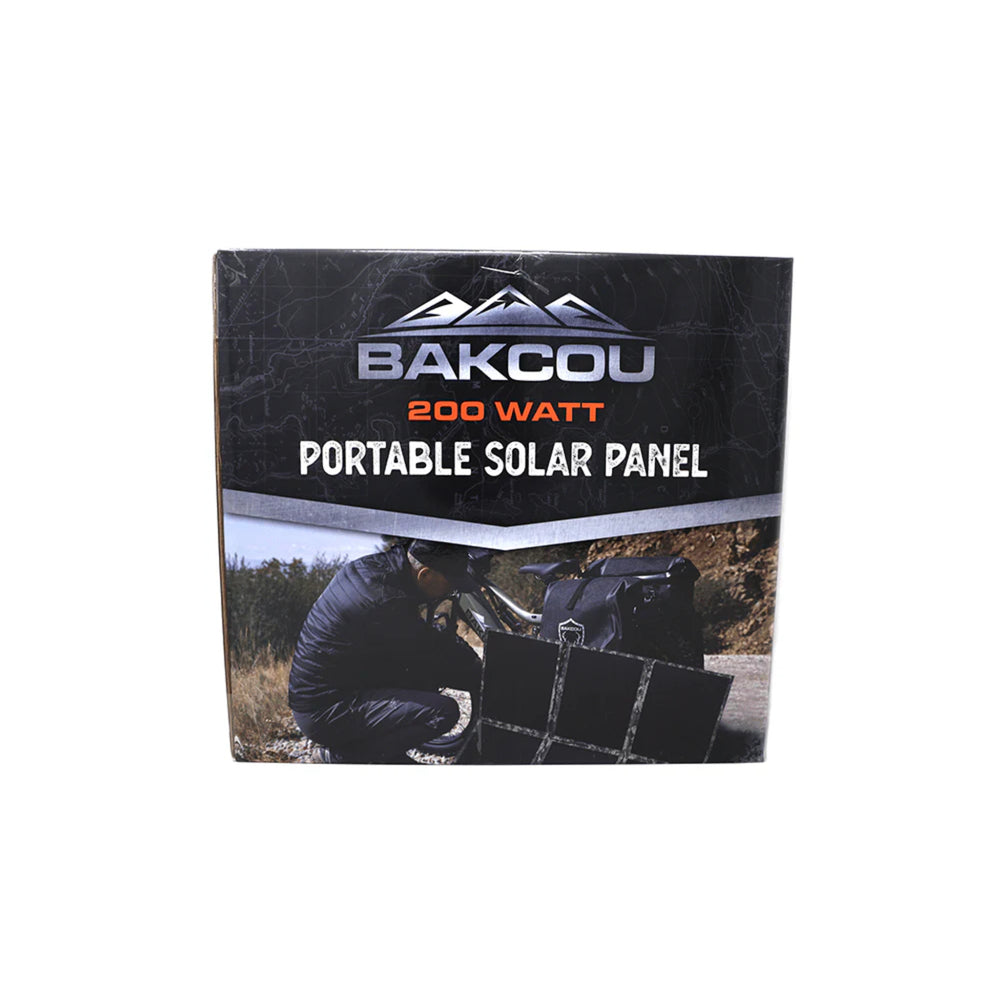 BAKCOU - 200 Watt Solar Panel