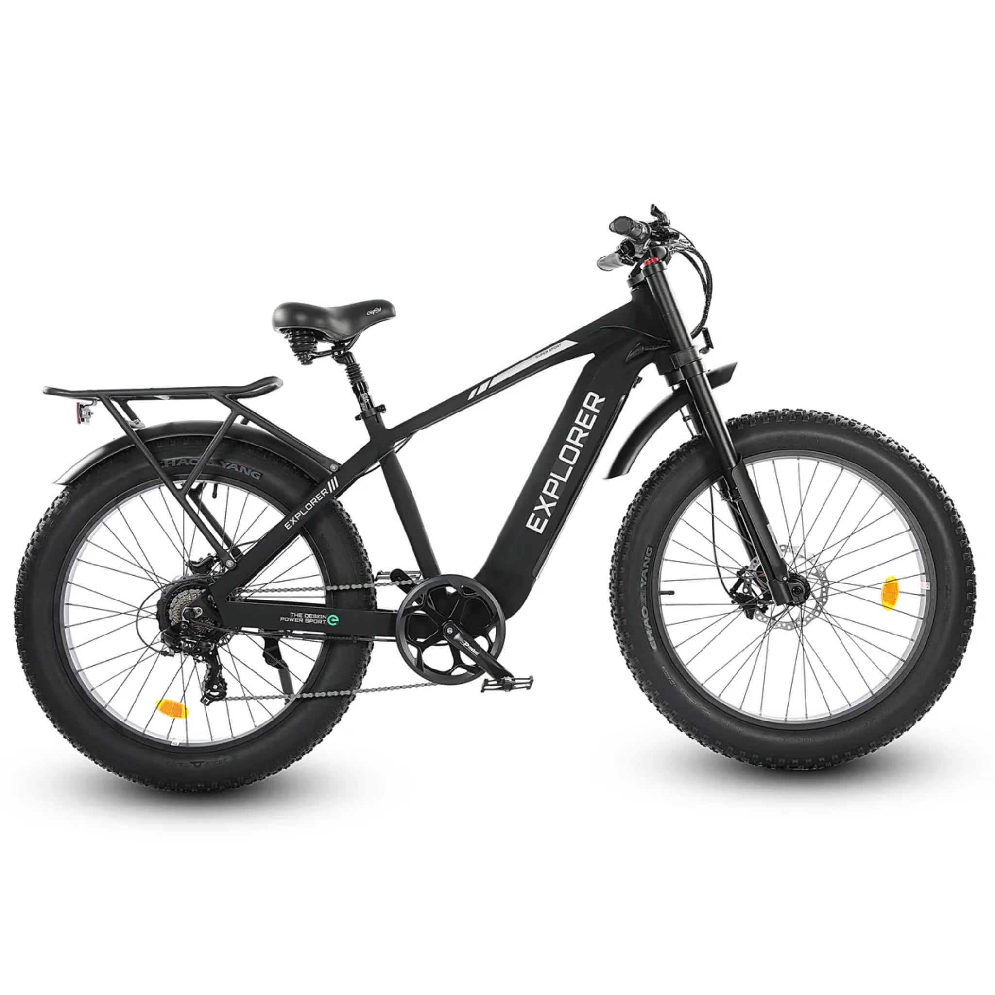 ECOTRIC - Explorer Fat Tire Electric Bike with Rear Rack 48V 750W 25MPH