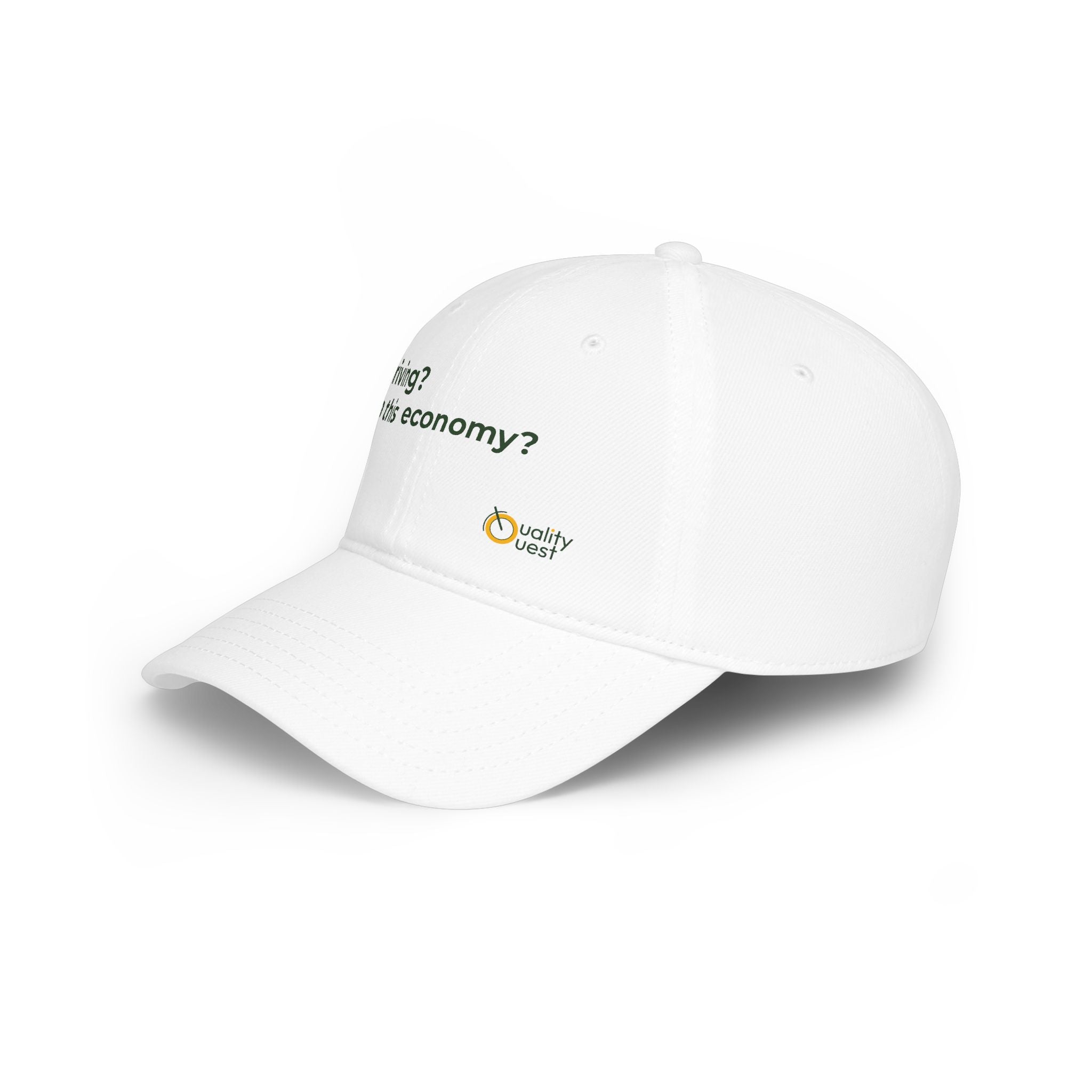 QUALITY QUEST BIKES - Baseball Cap, Driving in this Economy?