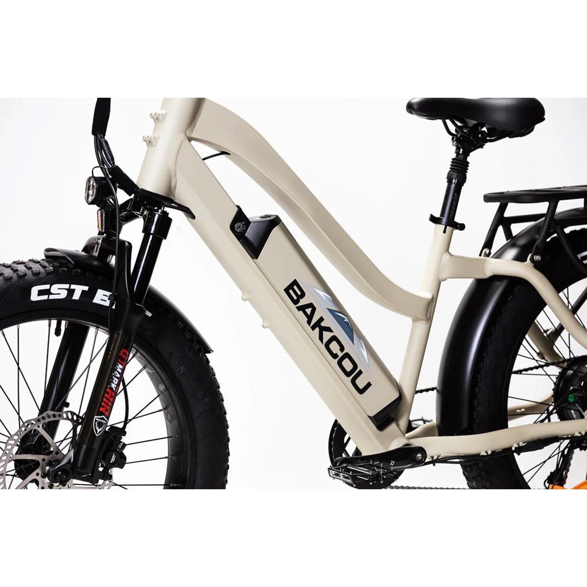 BAKCOU - Flatlander Step-Through (ST) 24" Electric Bike 48V 750W 25MPH