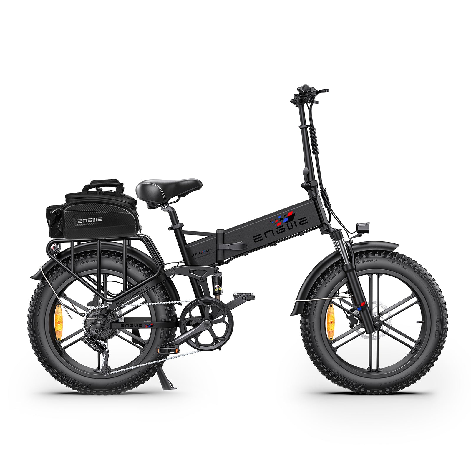 ENGWE - ENGINE PRO, Full Suspension Foldable E-bike 750W 28MPH