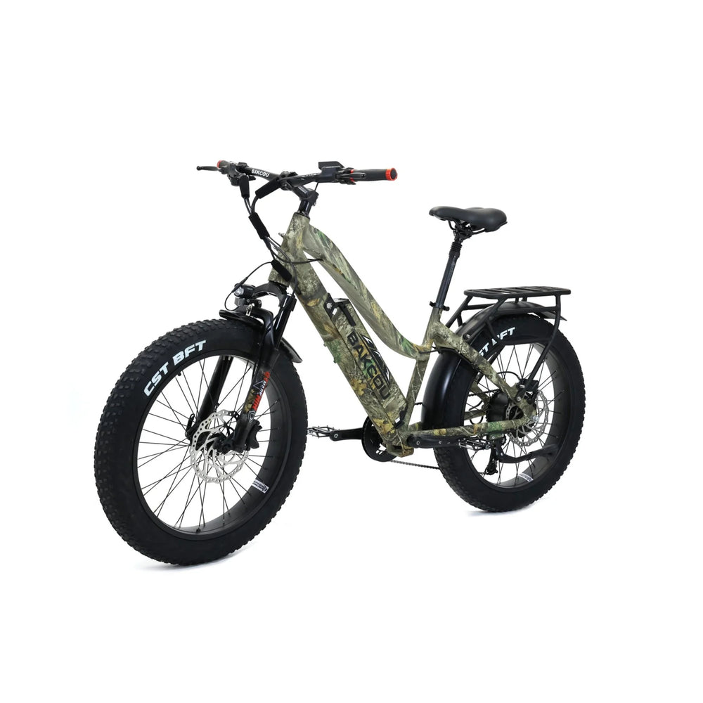 BAKCOU - Flatlander Step-Through (ST) 24" Electric Bike 48V 750W 25MPH