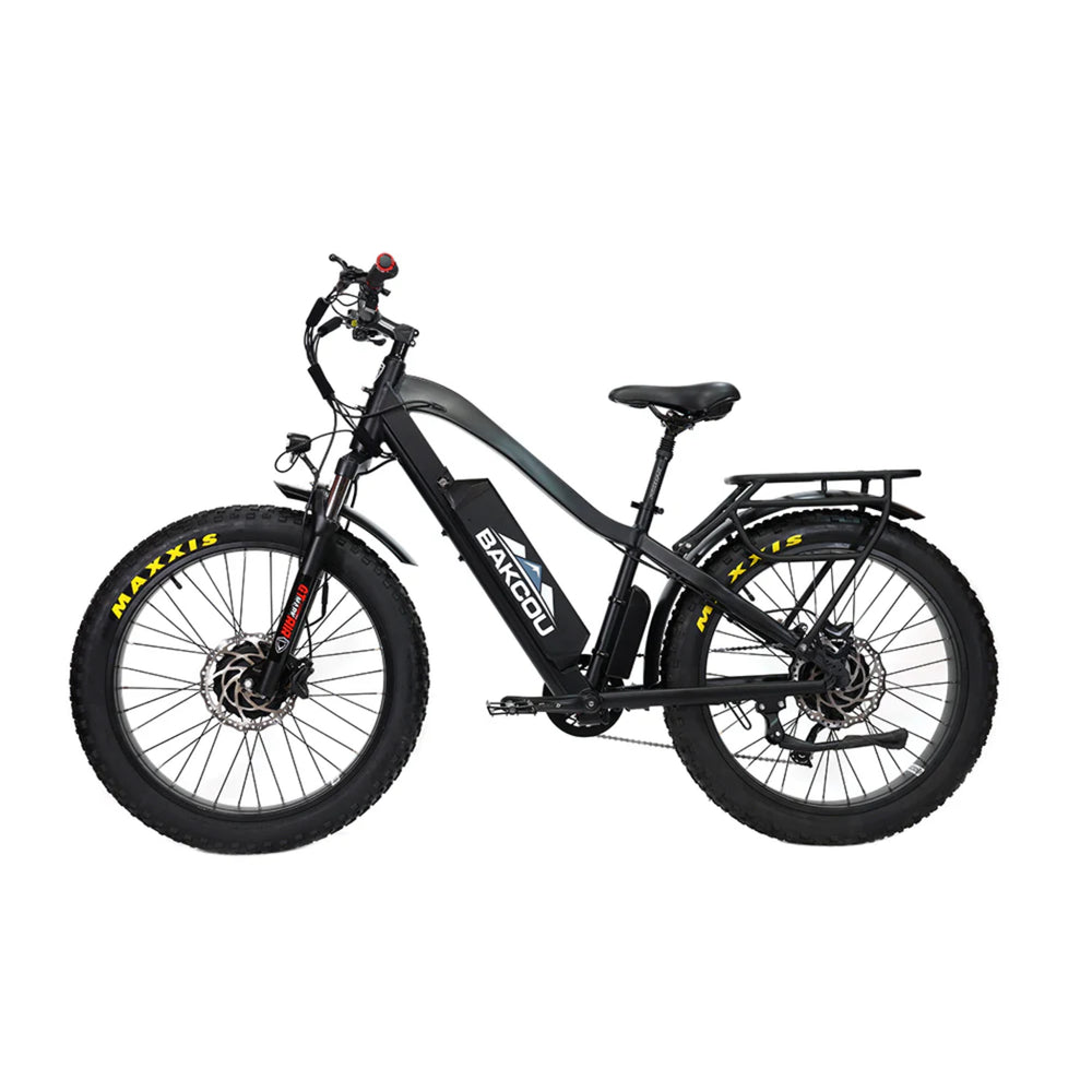 BAKCOU - Kodiak AWD Electric Bike 48V 500W 25+MPH