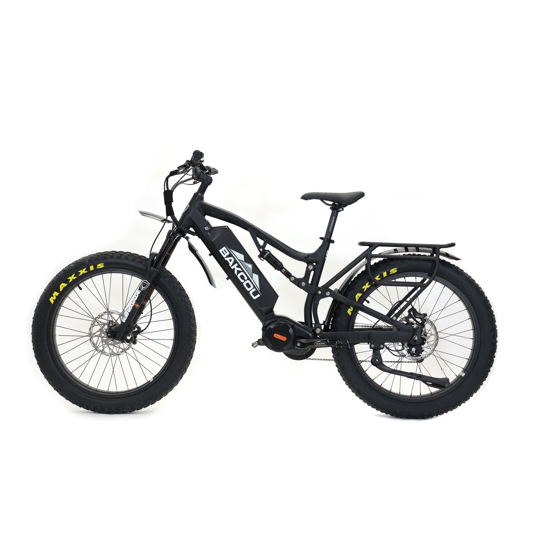 BAKCOU - STORM JÄGER, Full Suspension Fat Tire Electric Bike 48V 1000W