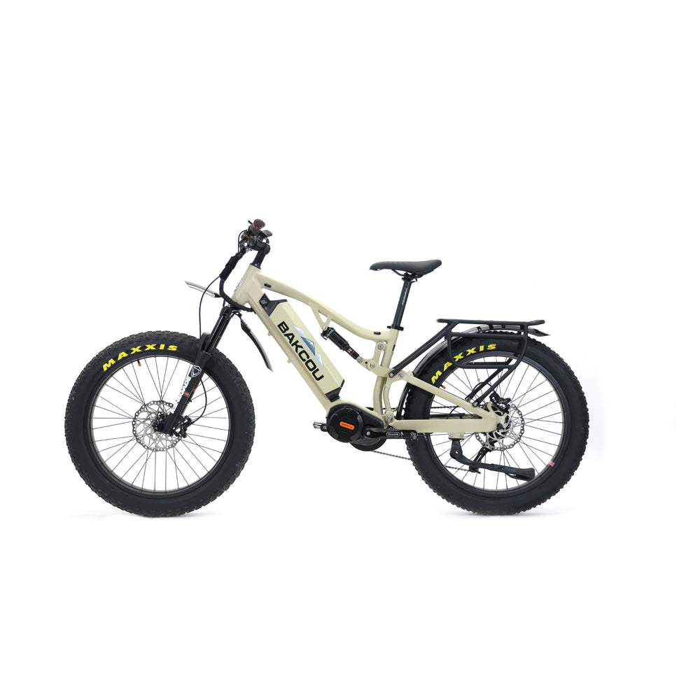 BAKCOU - STORM - Full Suspension Fat Tire Electric Bike 48V 1000W