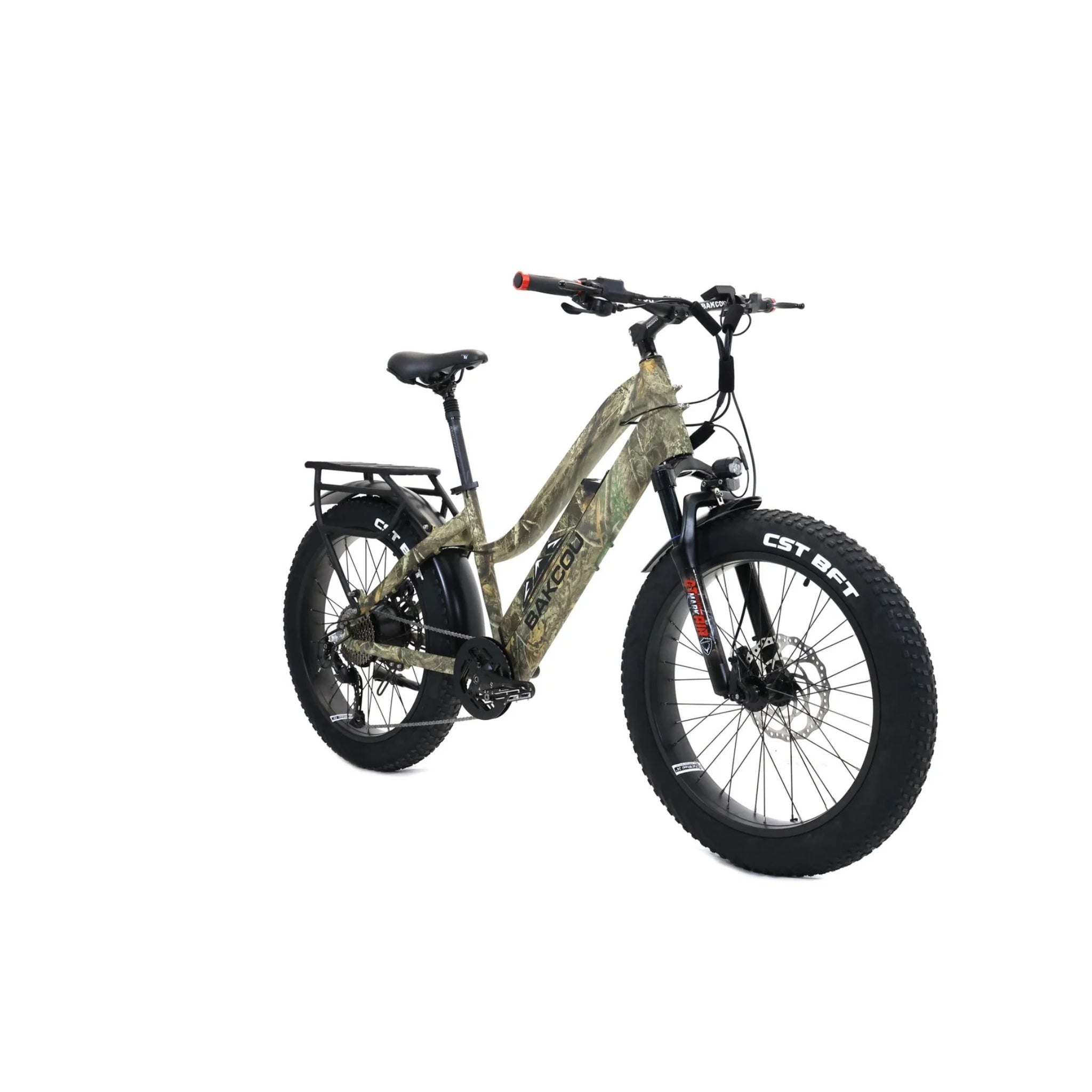 BAKCOU - Flatlander Step-Through (ST) 24" Electric Bike 48V 750W 25MPH