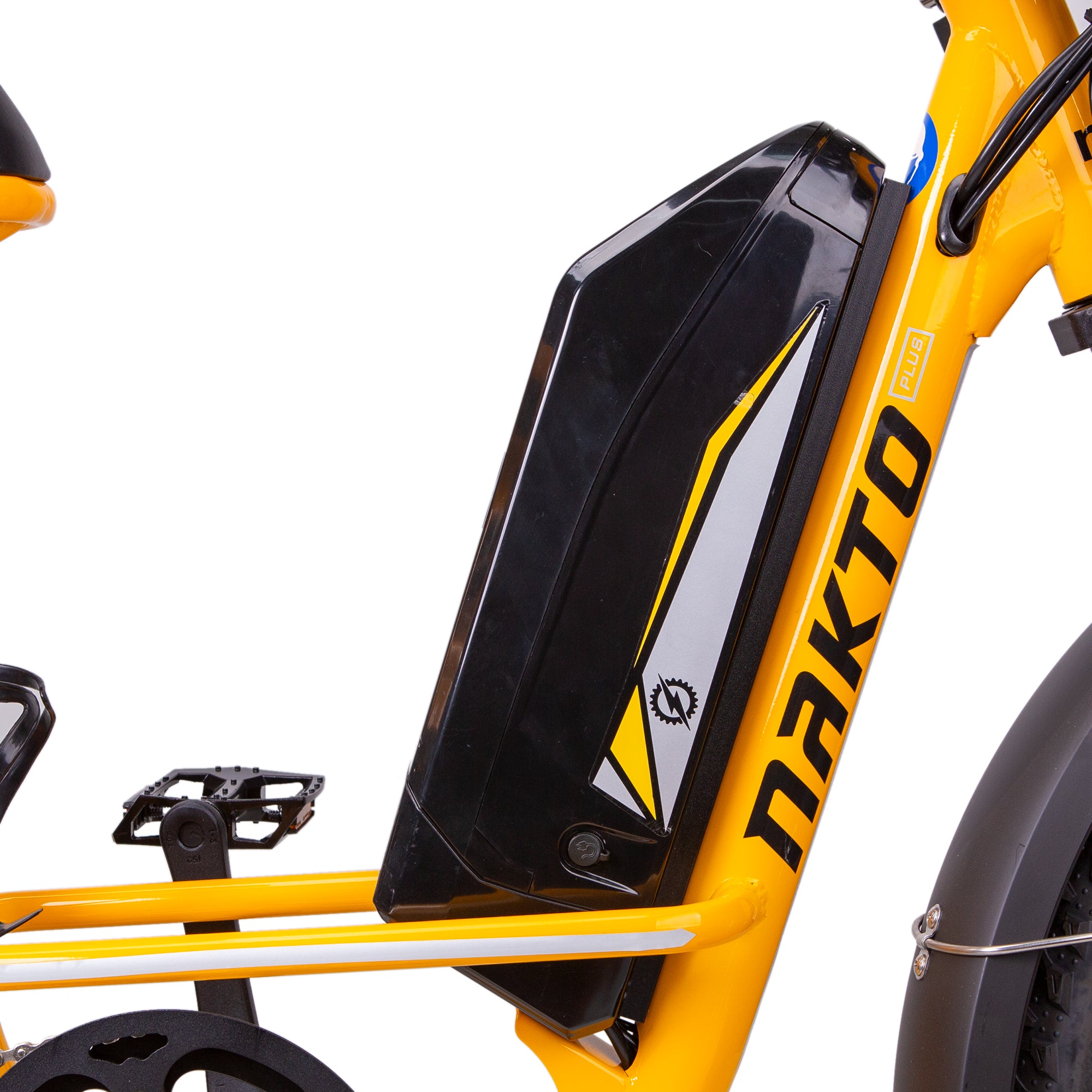 NAKTO - F4 Yellow Electric Cargo Bike 48V 750W 28MPH